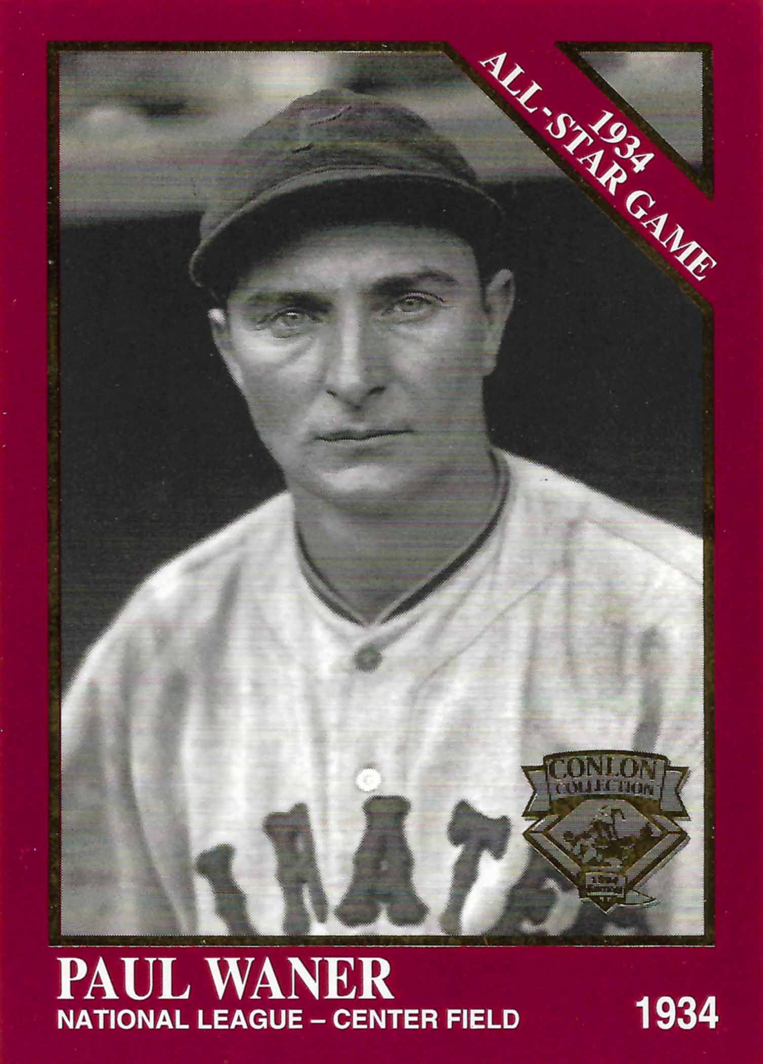 1994 Conlon The Sporting News Burgundy