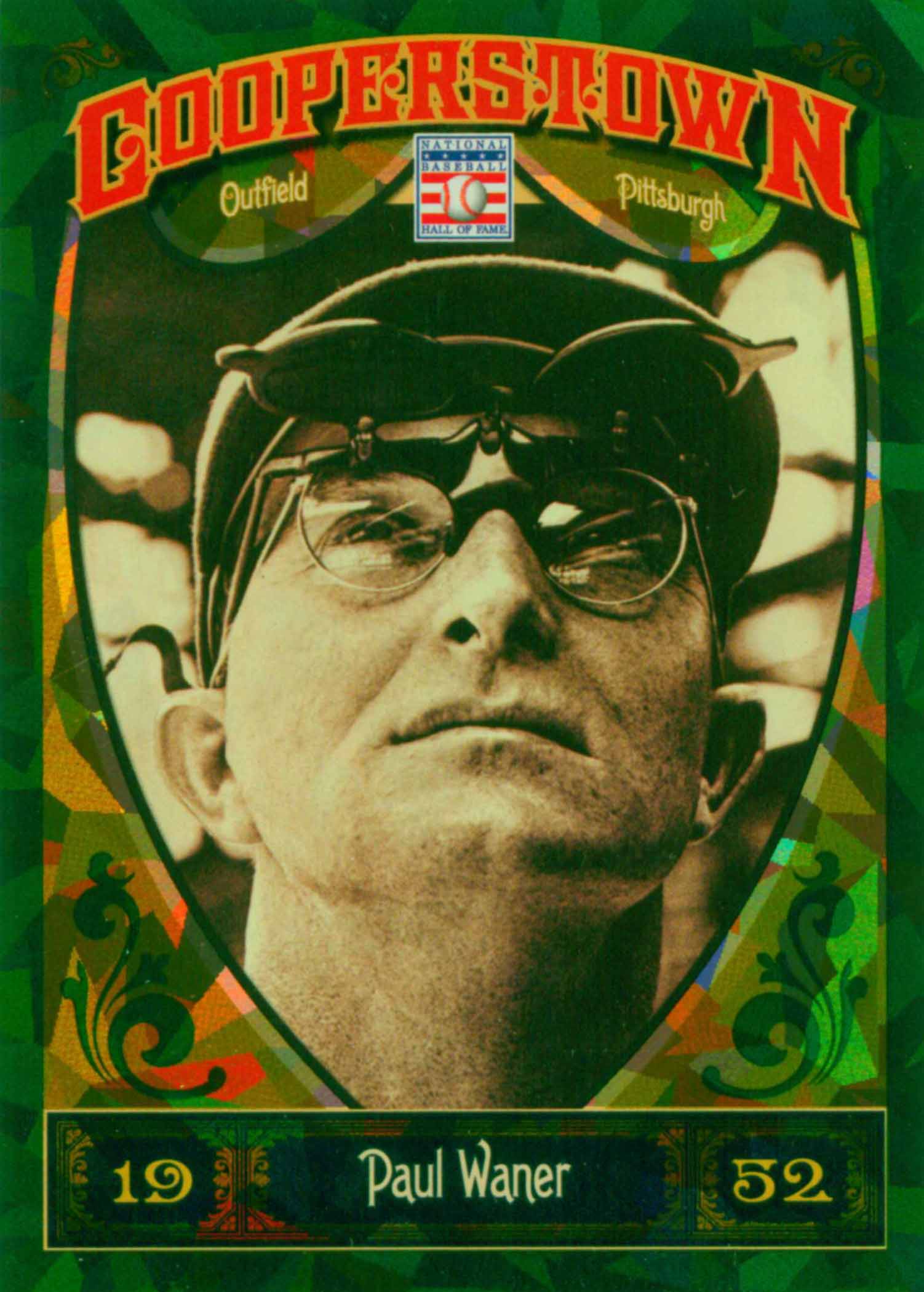 2013 Panini Cooperstown Green Crystal