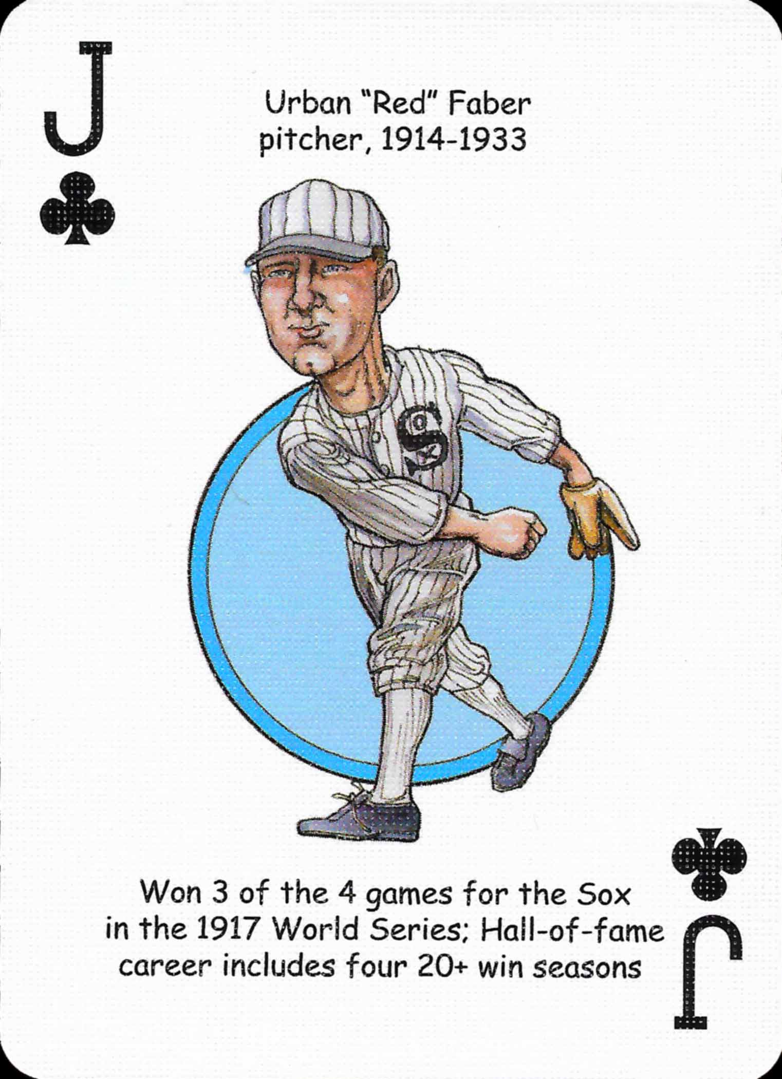 2006 Hero Decks Playing Cards Chicago Baseball Heroes
