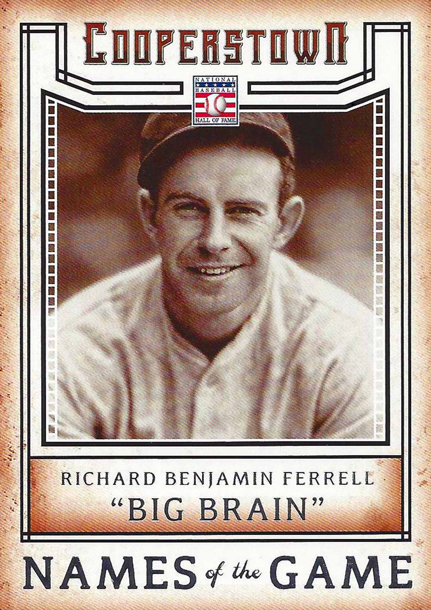 2015 Panini Cooperstown Names of the Game
