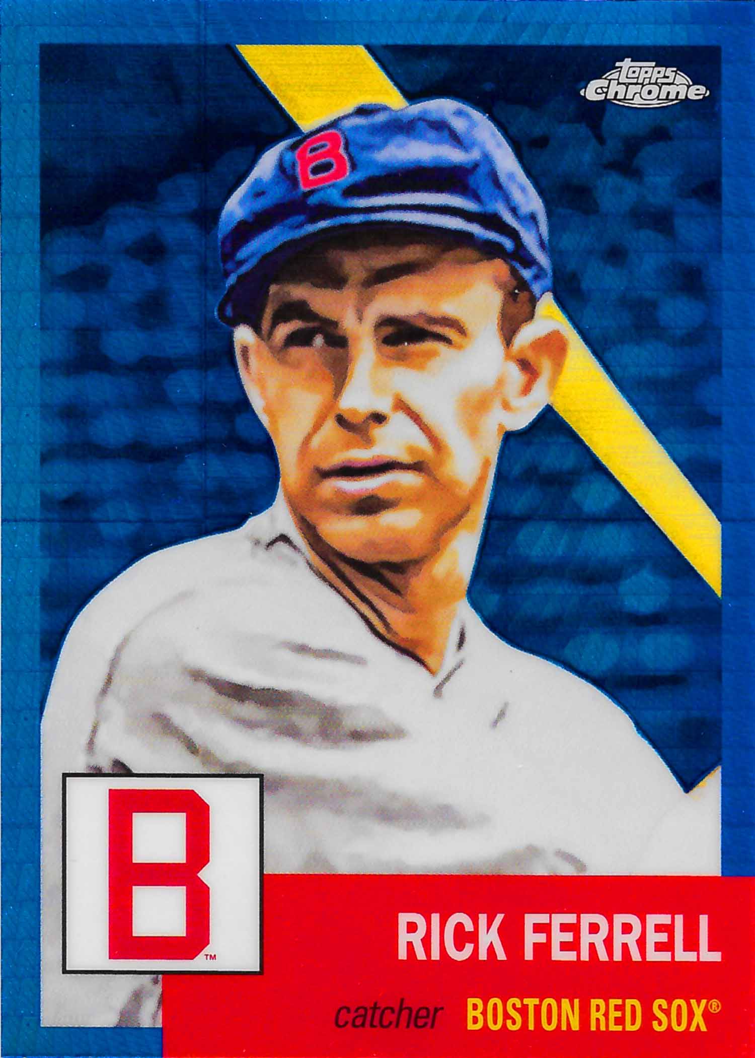 2022 Topps Chrome Platinum Anniversary Blue Prism Refractors