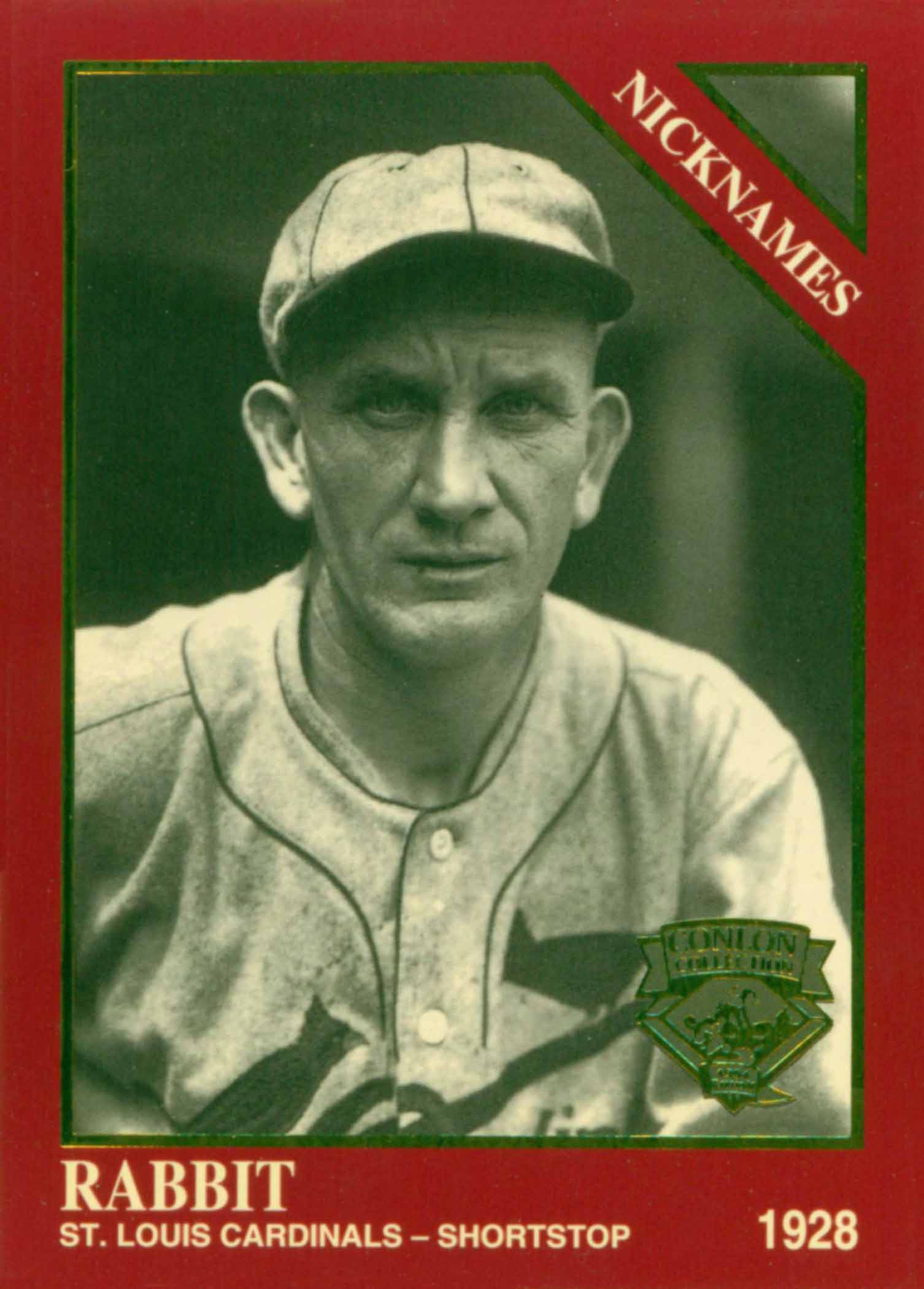 1994 Conlon The Sporting News Burgundy