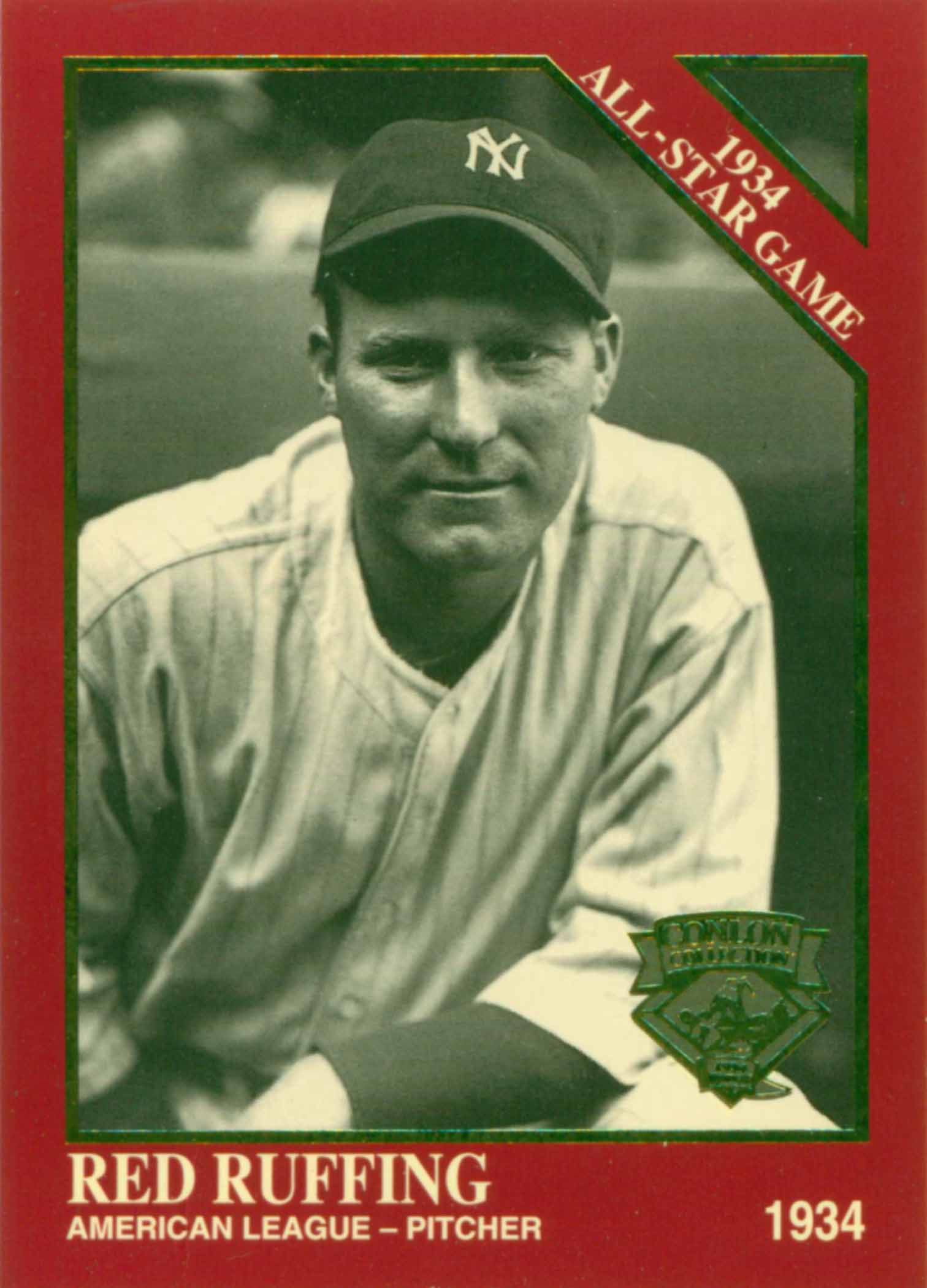 1994 Conlon The Sporting News Burgundy
