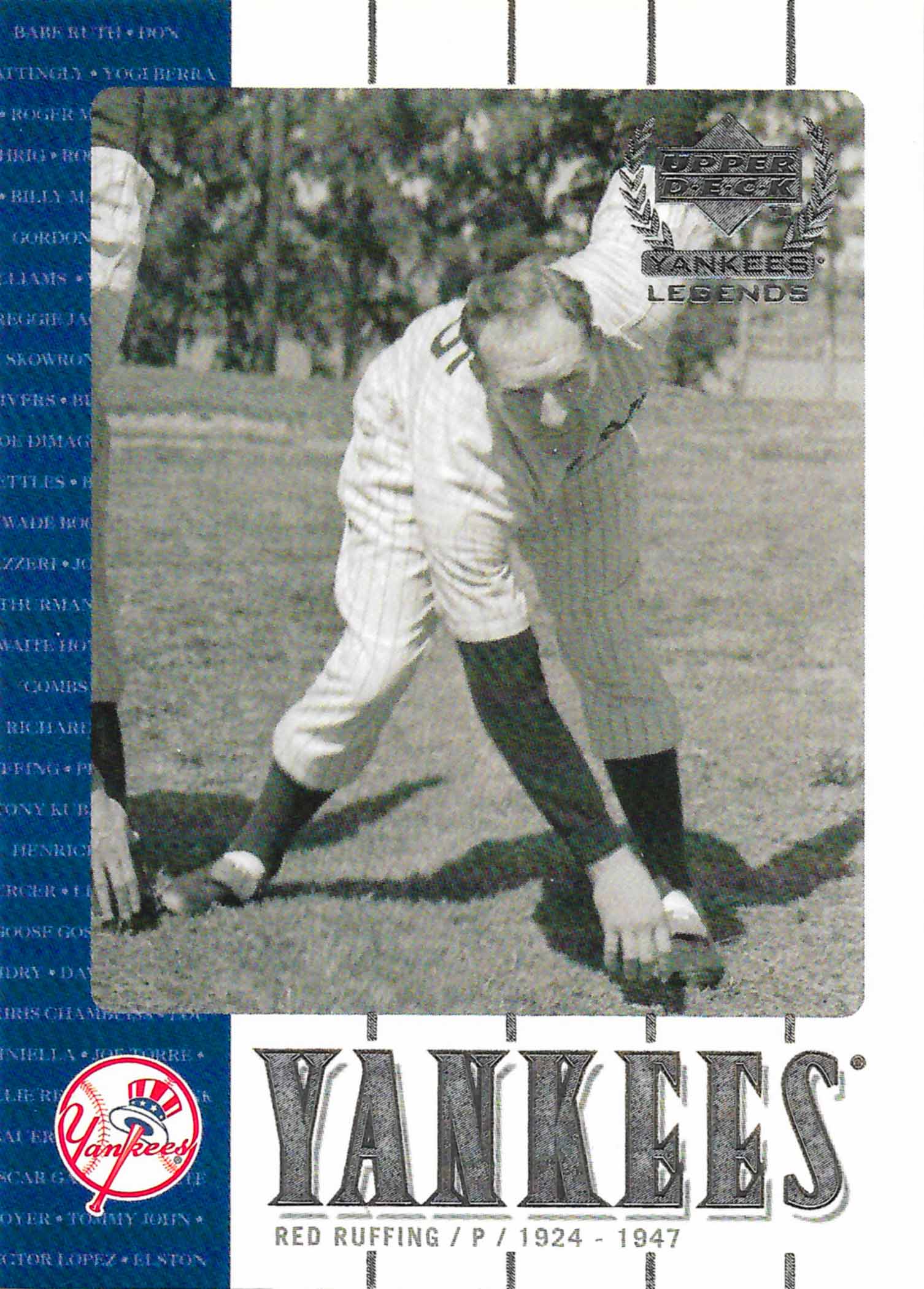 2000 Upper Deck Yankees Legends