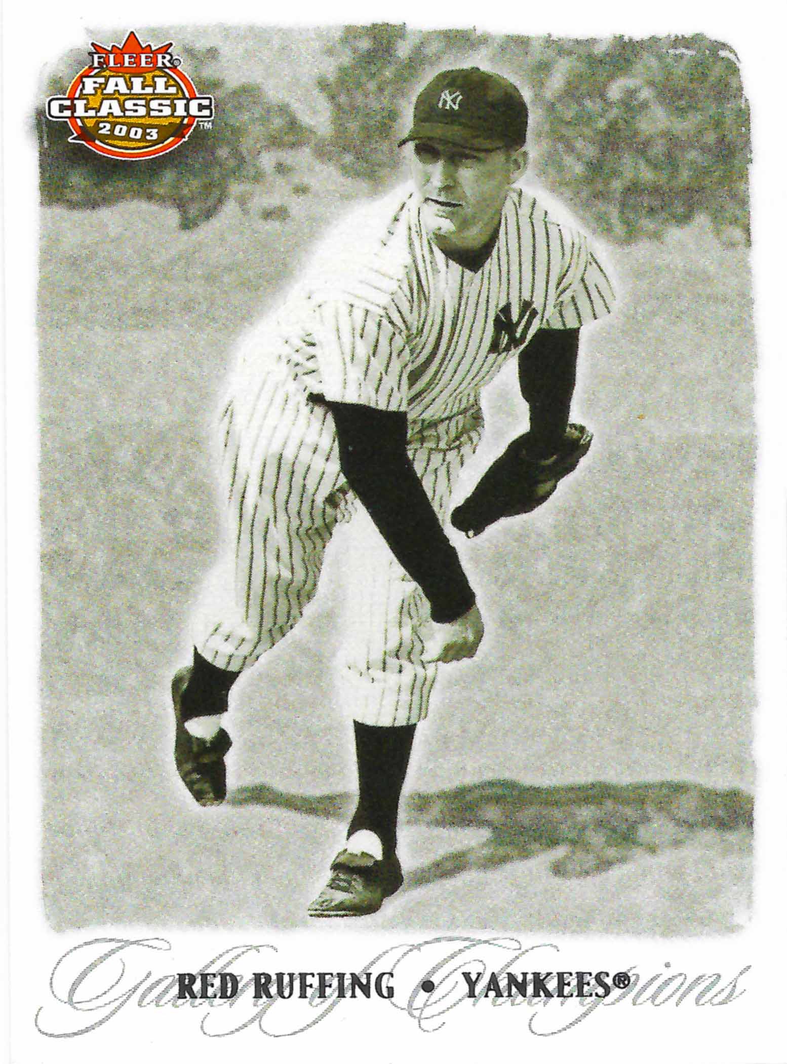 2003 Fleer Fall Classics Gallery of Champions