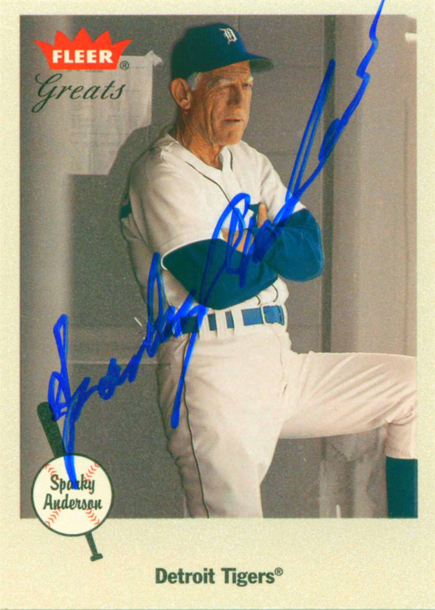 2002 Greats of the Game Autographed