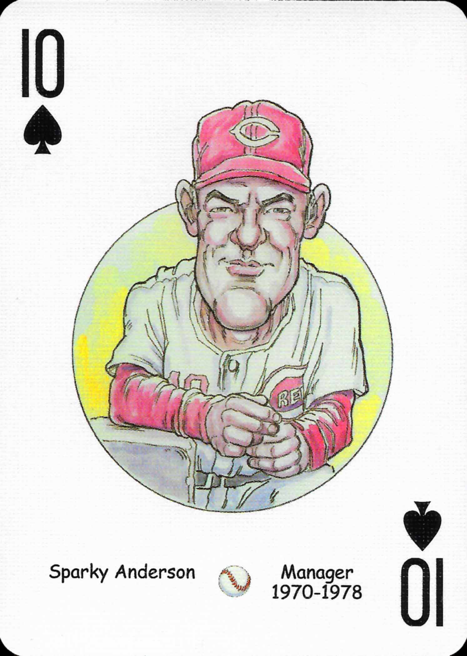 2006 Hero Decks Playing Cards Cincinnati Baseball Heroes