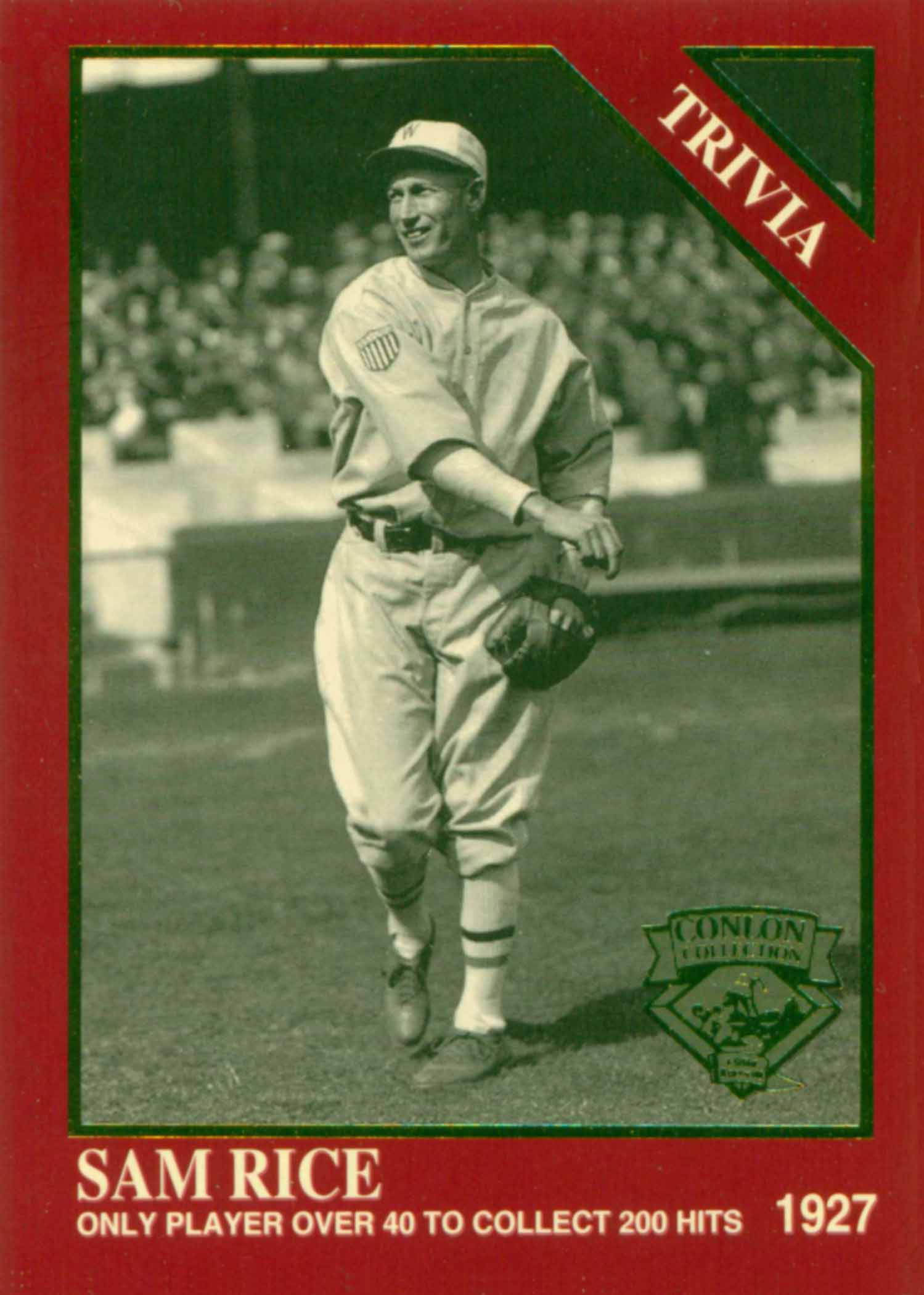 1994 Conlon The Sporting News Burgundy