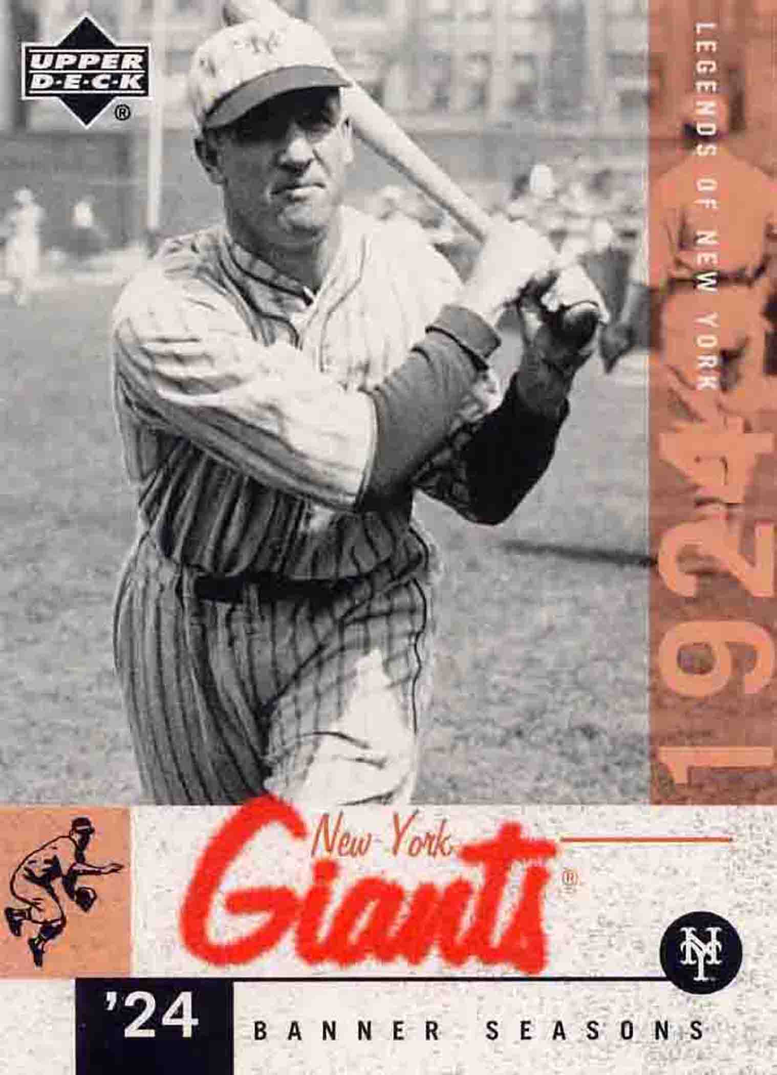 2001 Upper Deck Legends of New York Banner Seasons