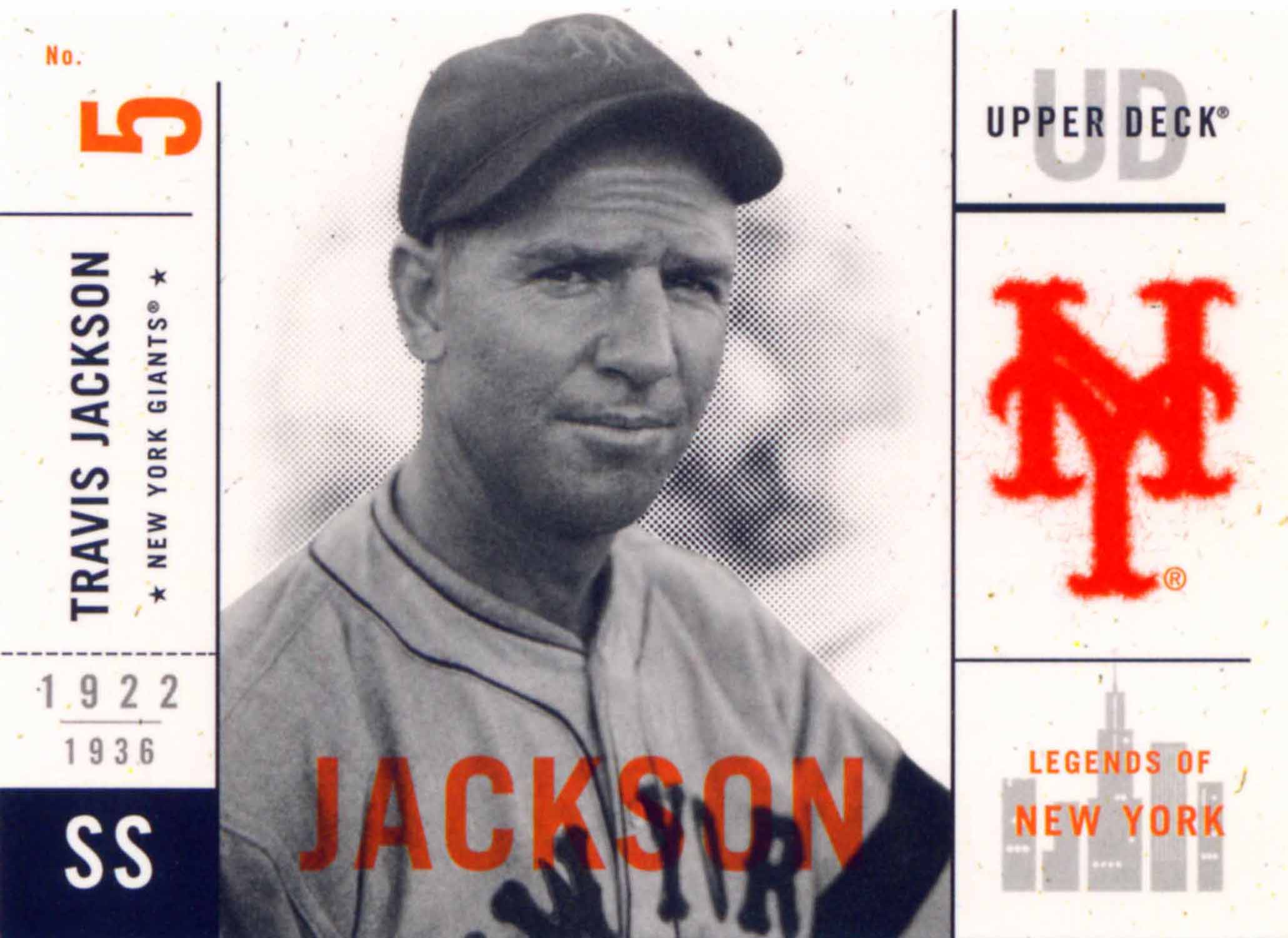 2001 Upper Deck Legends of New York