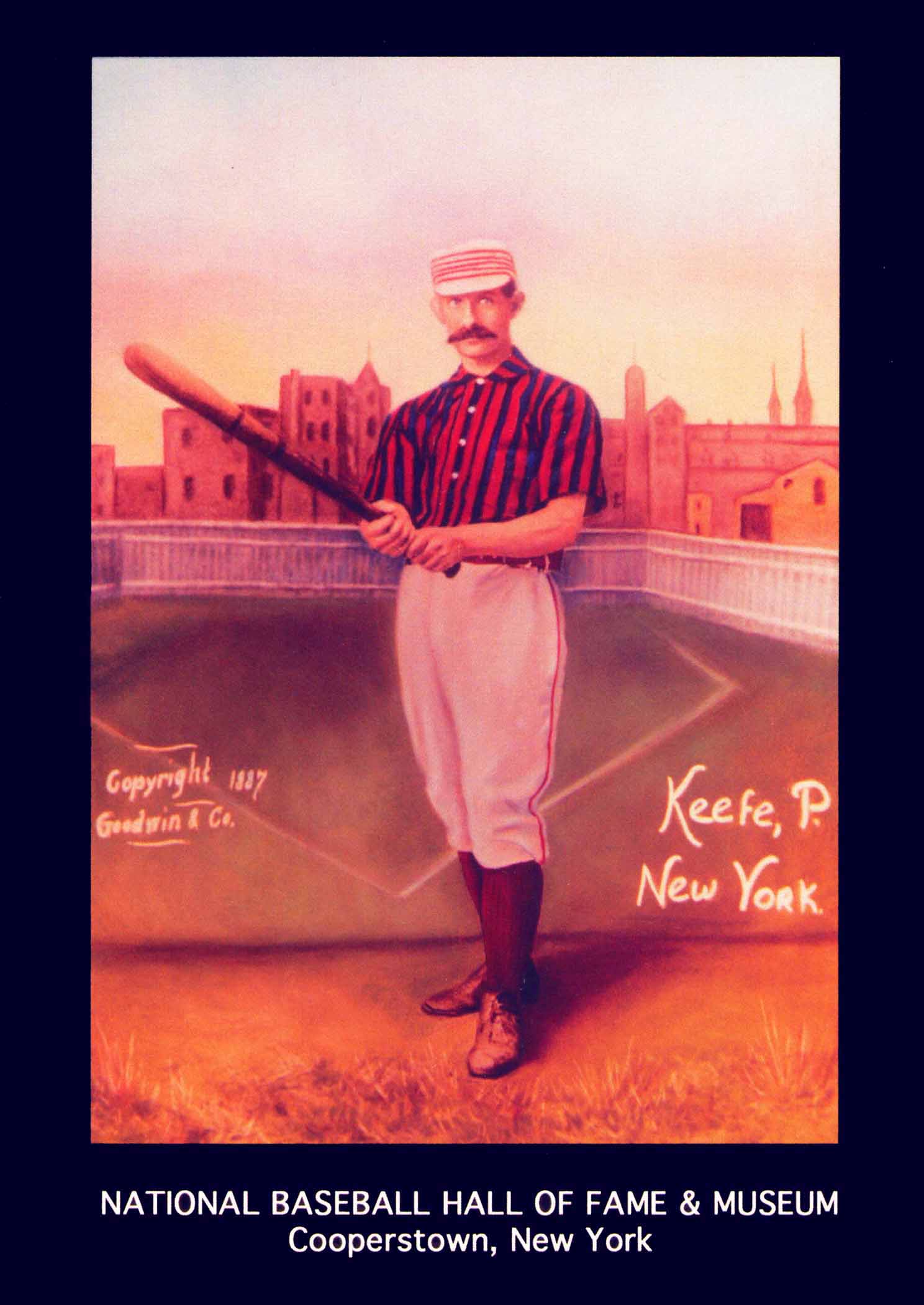 2001 Hall of Fame Postcards 19th Century Hall of Famers
