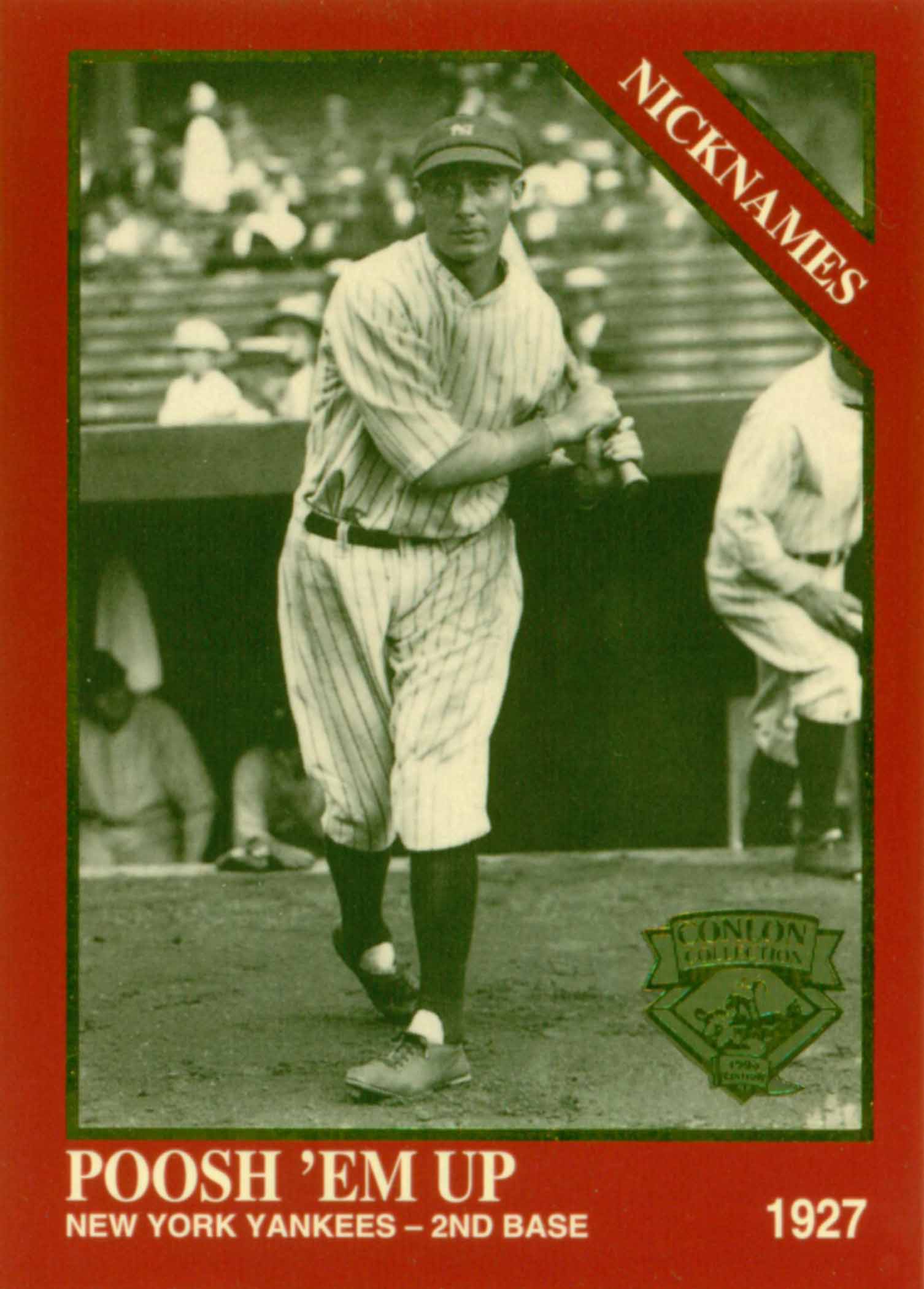 1994 Conlon The Sporting News Burgundy