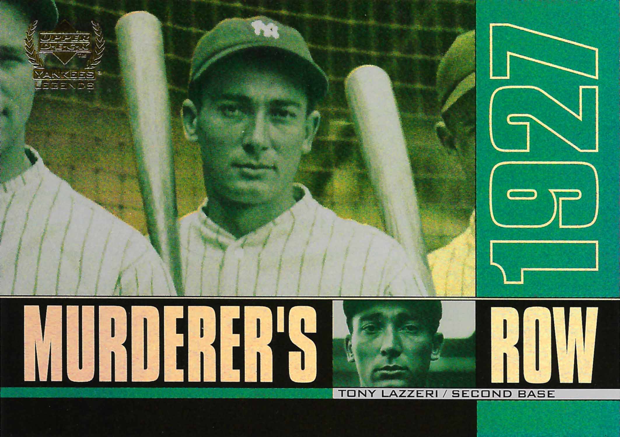 2000 Upper Deck Yankees Legends Murderer's Row