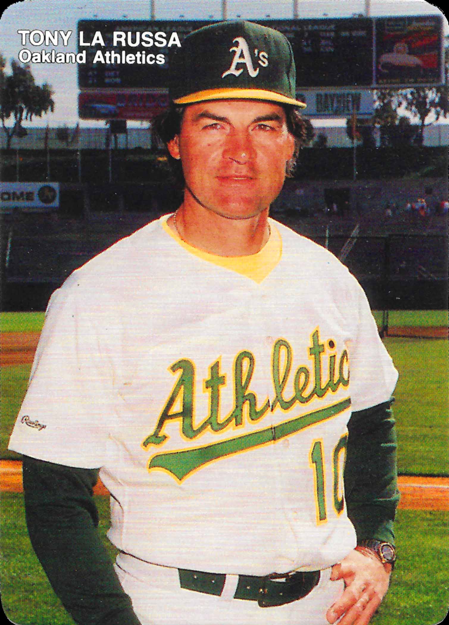 1988 A's Mother's Cookies