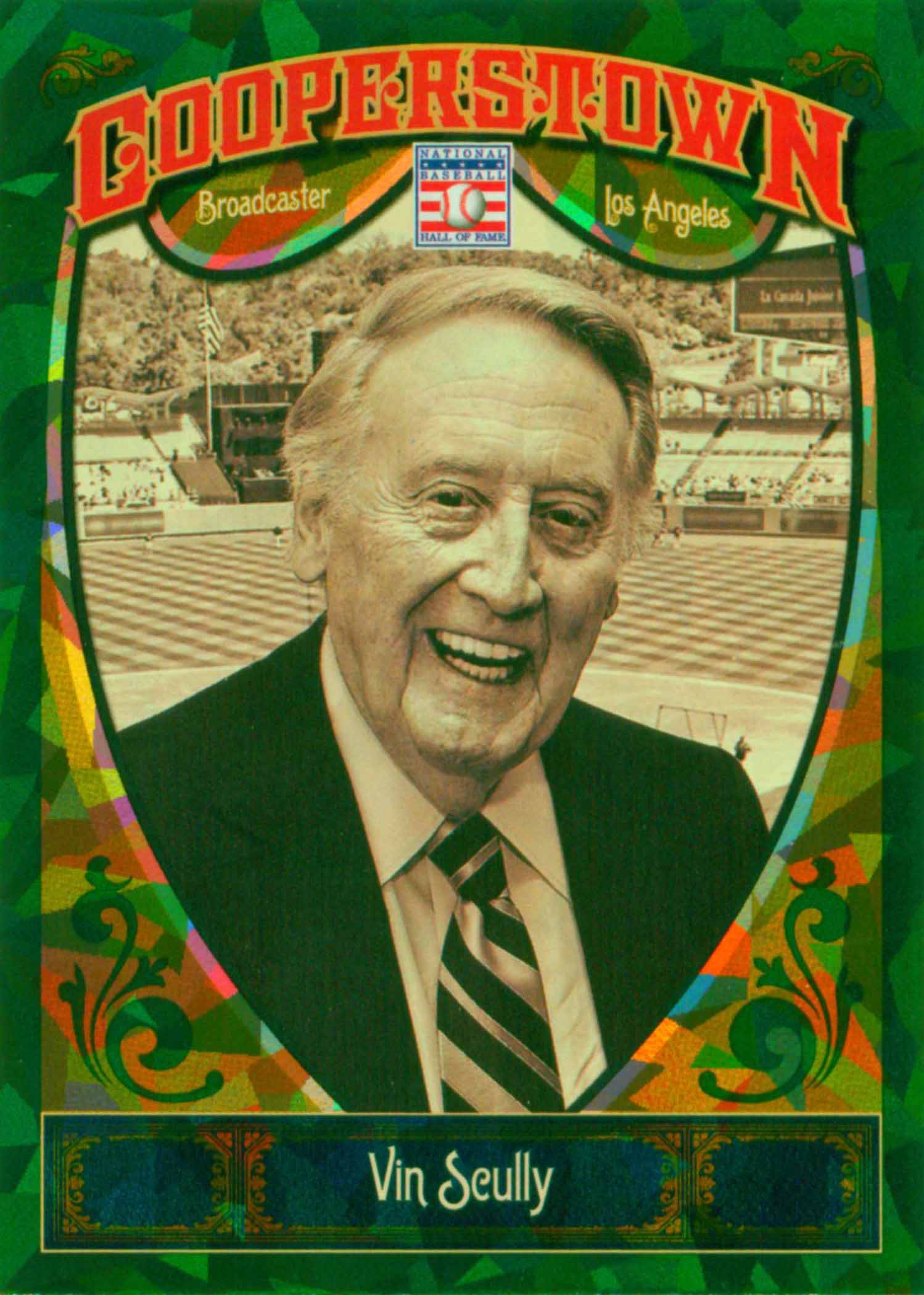 2013 Panini Cooperstown Green Crystal