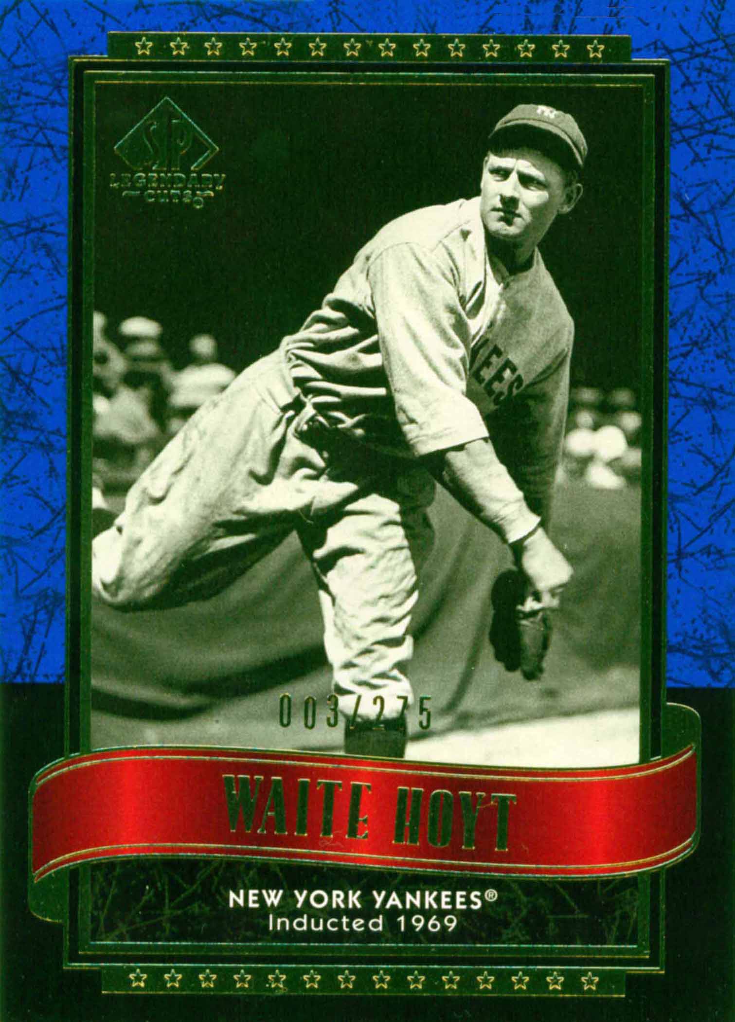 2003 SP Legendary Cuts Blue