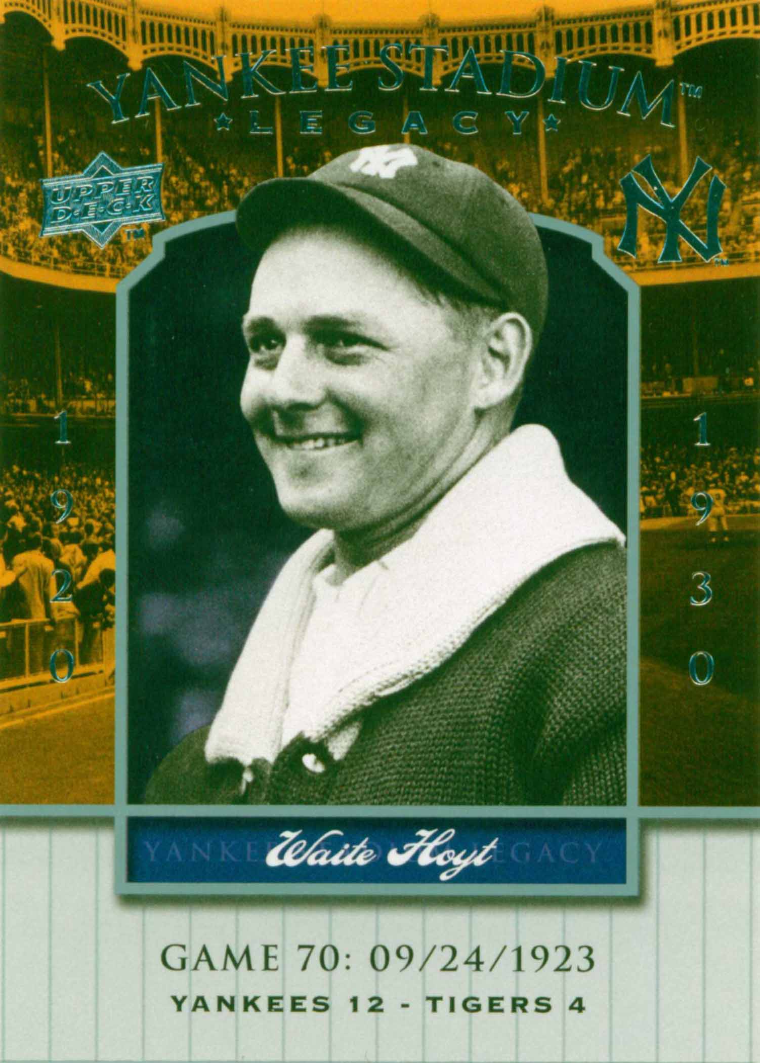 2008 Upper Deck Yankee Stadium Legacy Collection