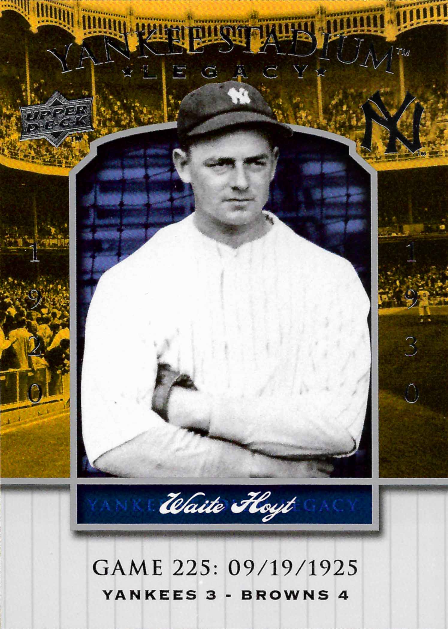 2008 Upper Deck Yankee Stadium Legacy Collection
