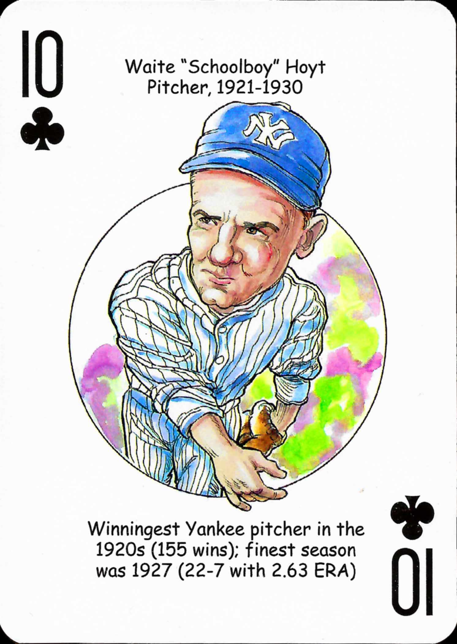 2012 Hero Decks Playing Cards New York Baseball Heroes