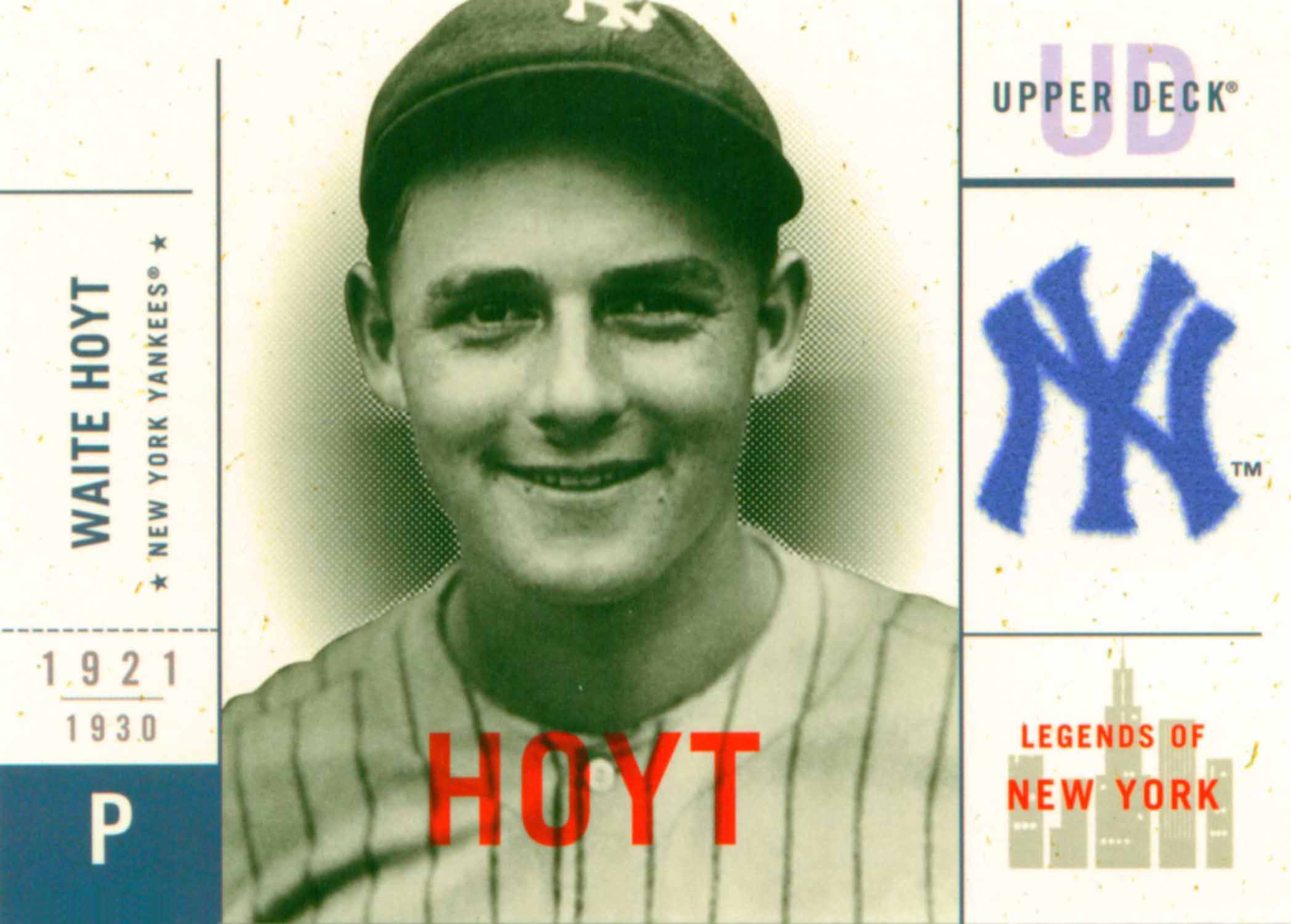 2001 Upper Deck Legends of New York