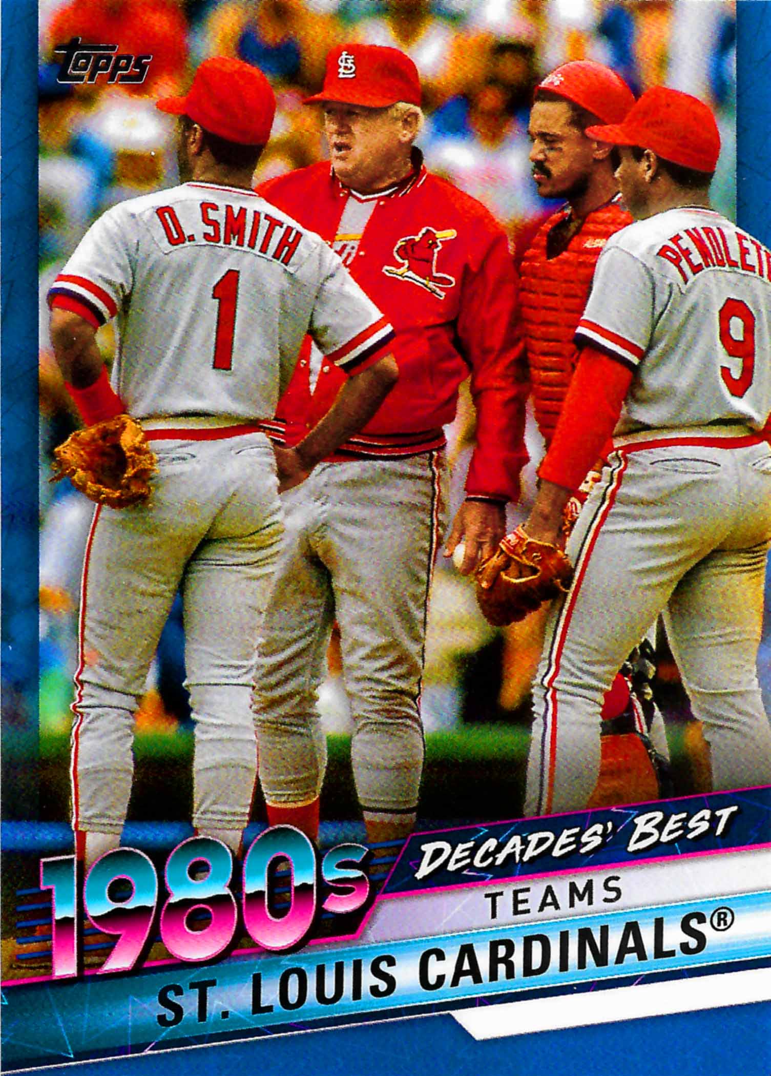 2020 Topps Decades' Best Series 2 Blue
