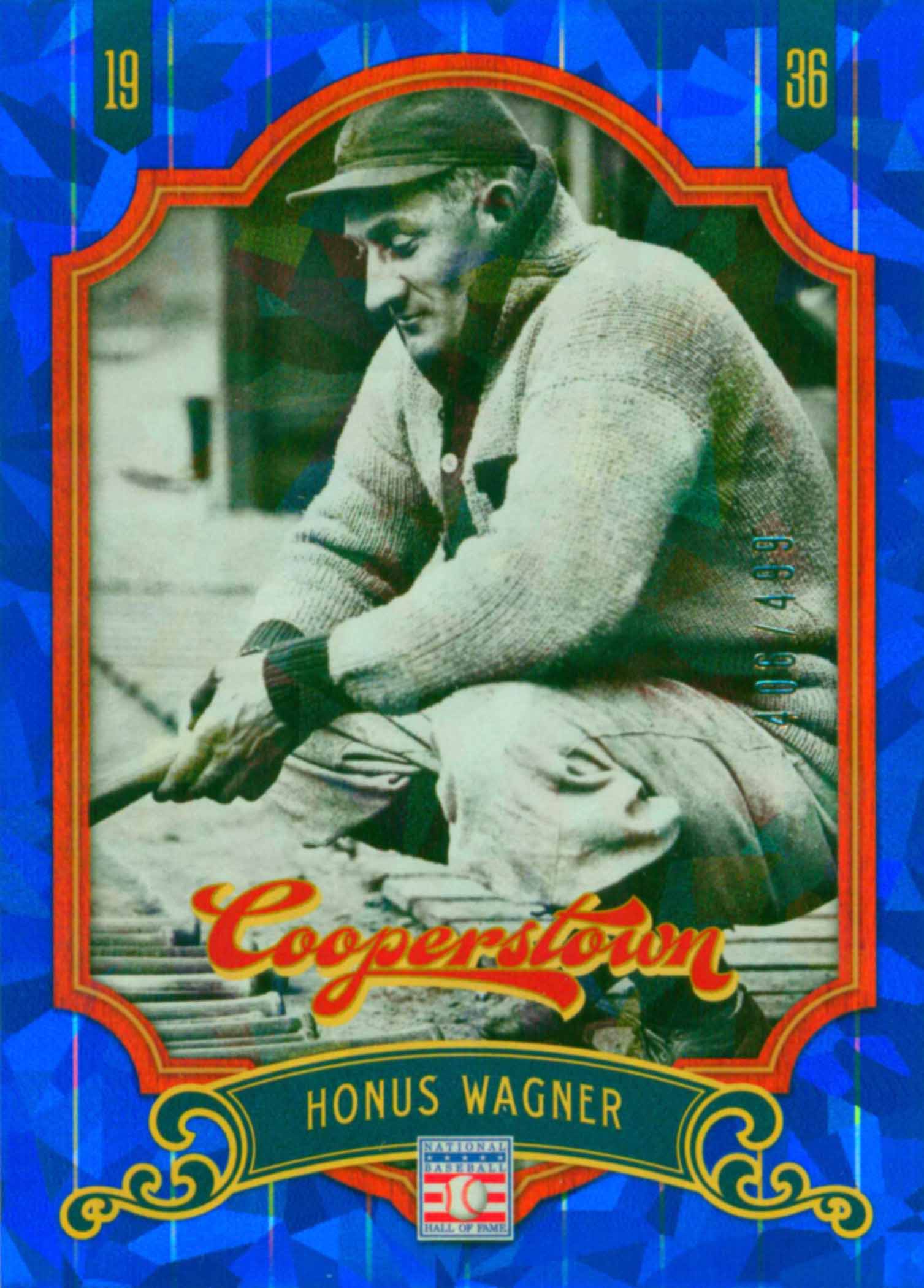 2012 Panini Cooperstown Crystal Collection Blue