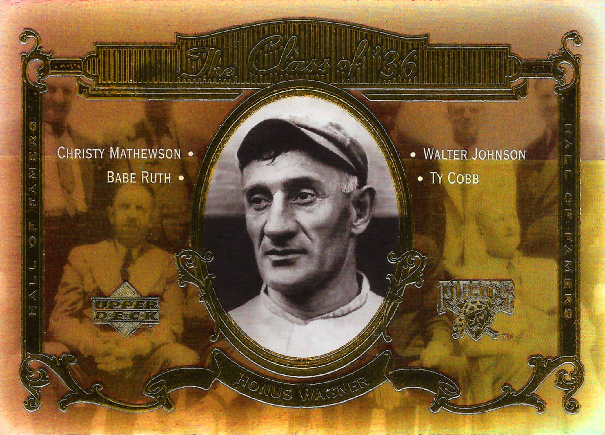 2001 Upper Deck Hall of Famers Class of '36