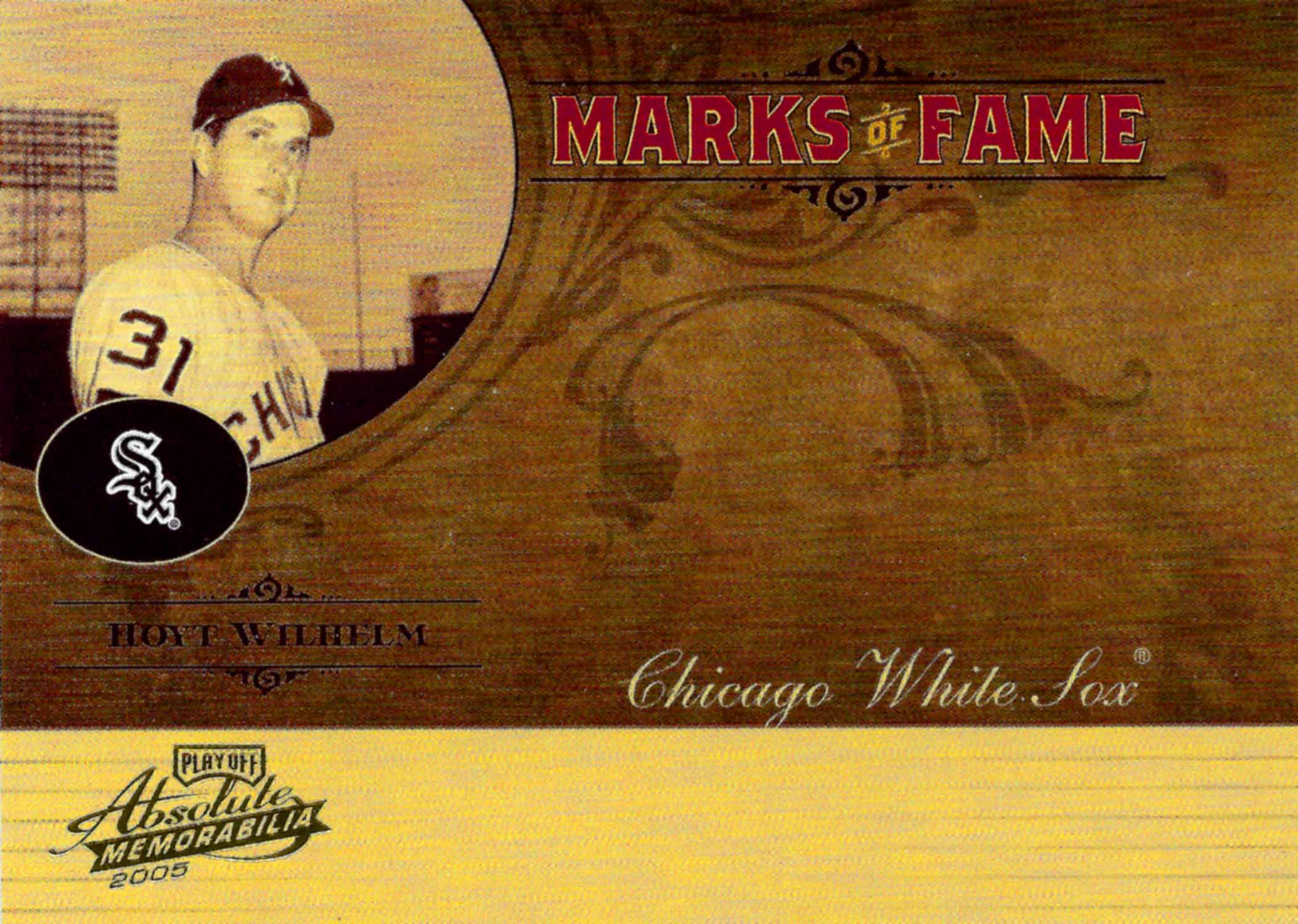 2005 Absolute Memorabilia Marks of Fame