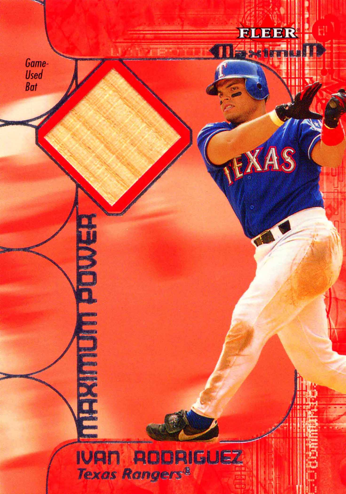2002 Fleer Maximum Power Bat