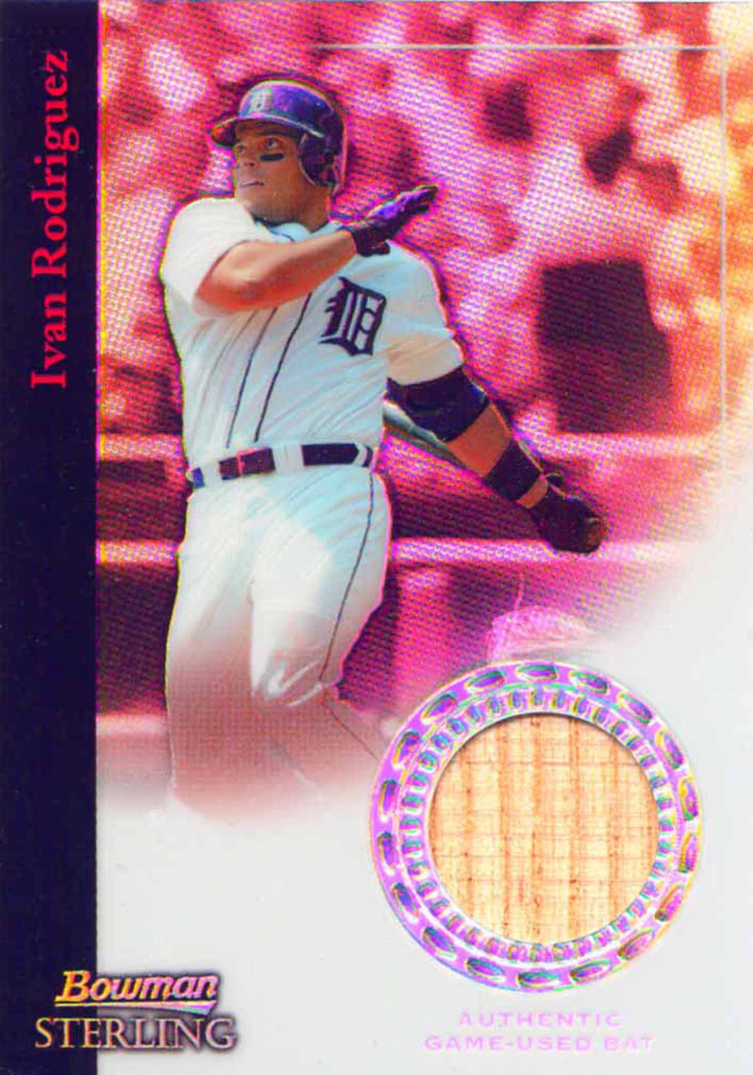 2004 Bowman Sterling Refractors Bat