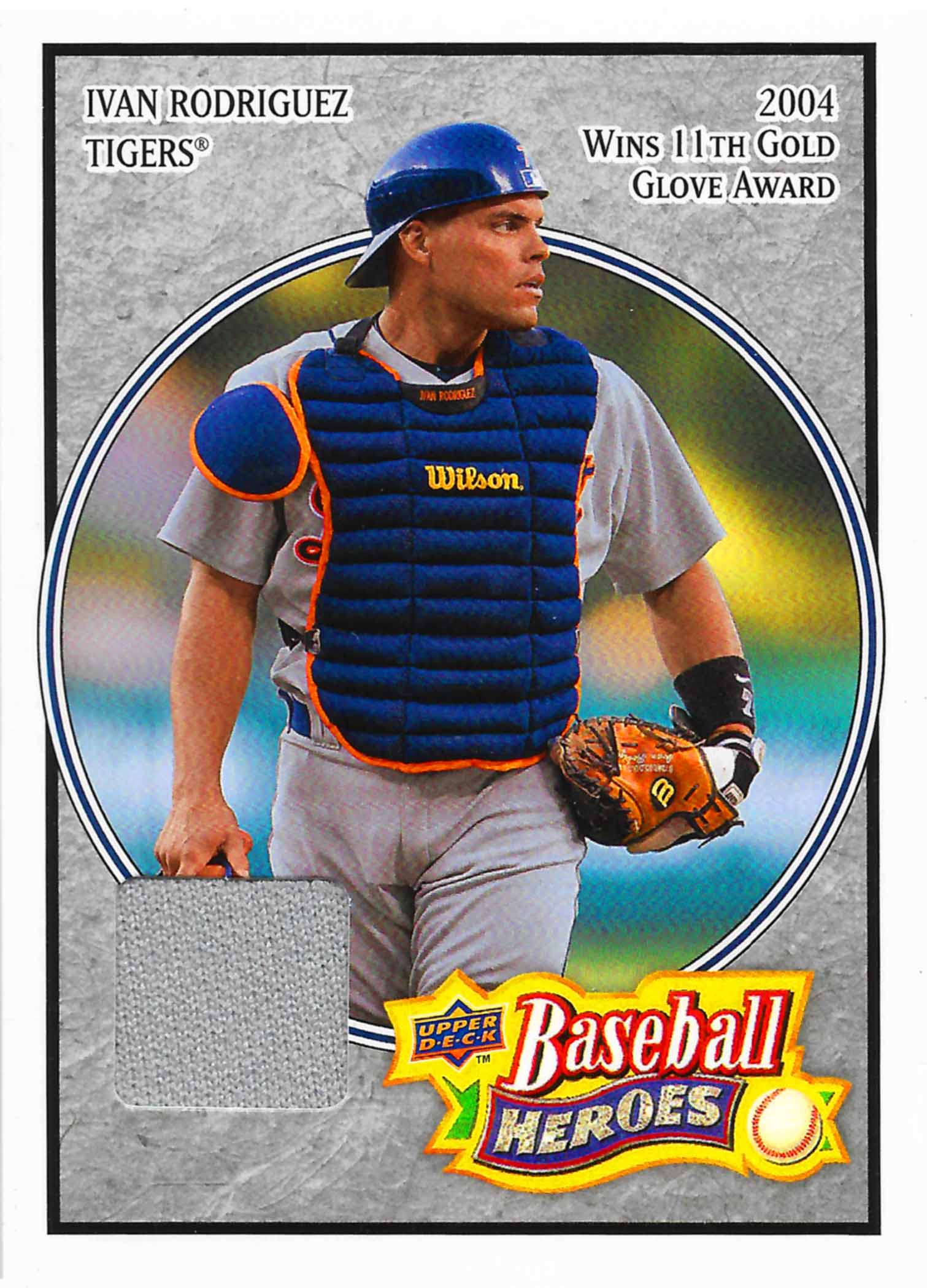 2008 Upper Deck Heroes Jersey Charcoal