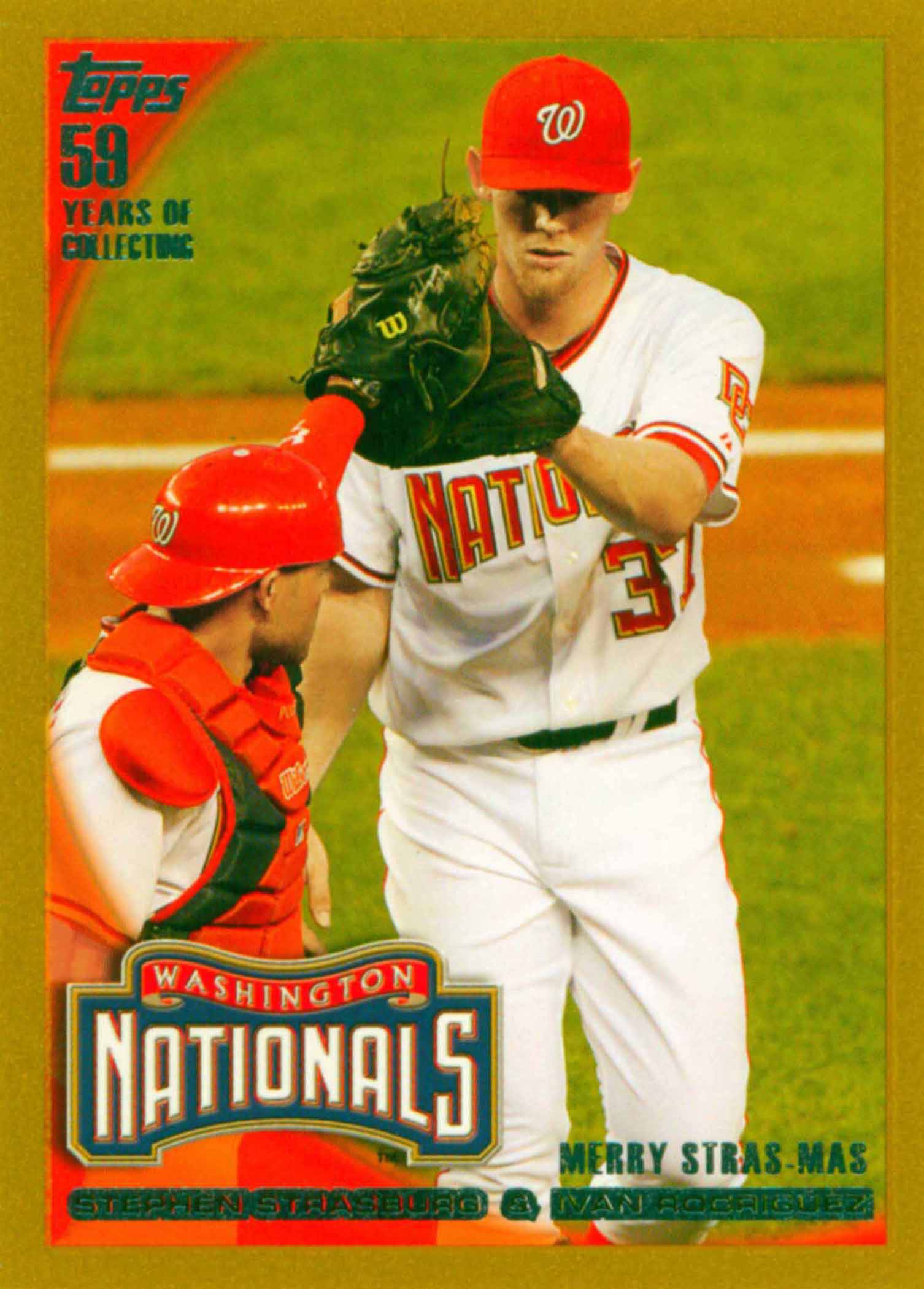 2010 Topps Update Gold Checklist