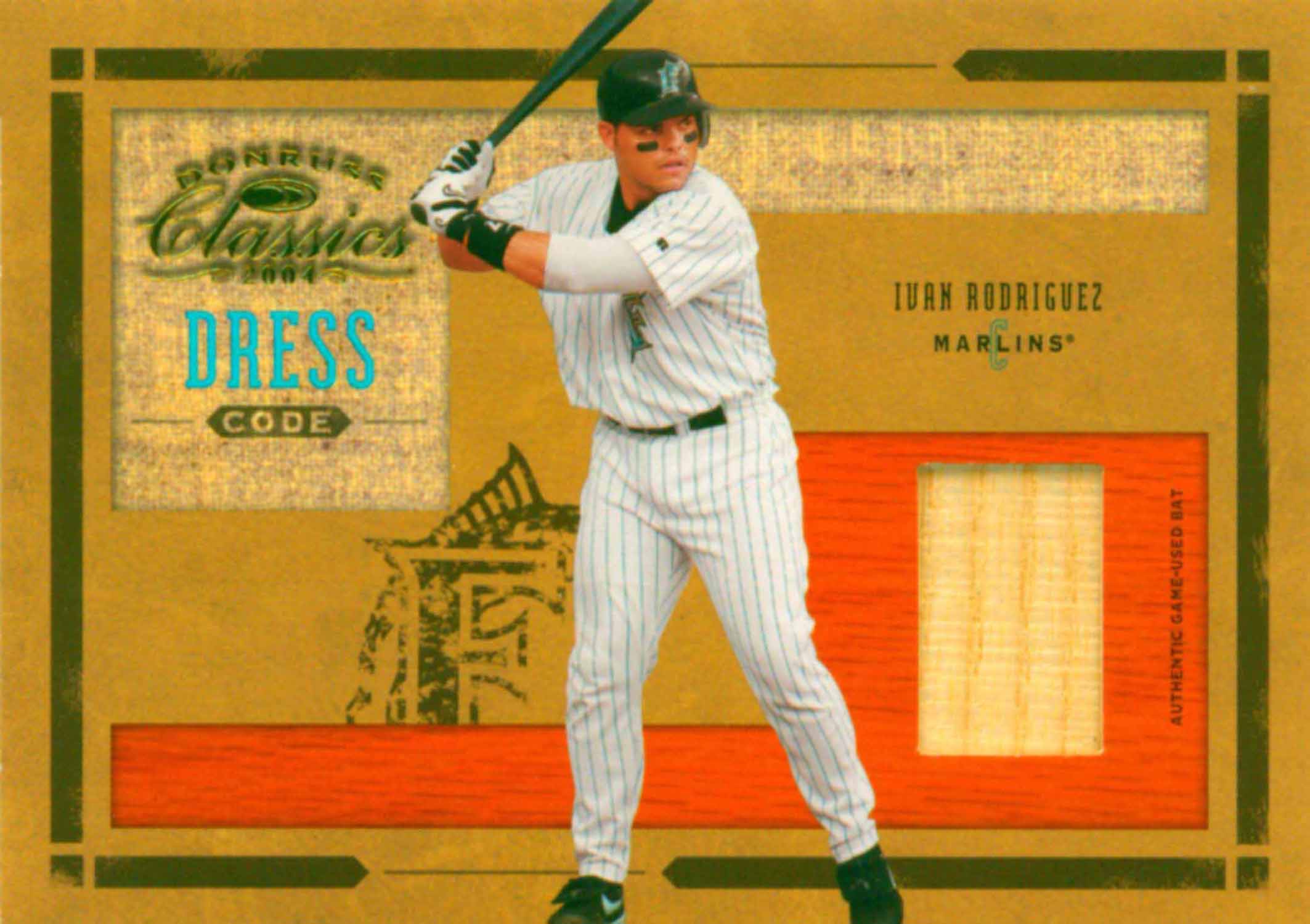 2004 Donruss Classics Dress Code Bat