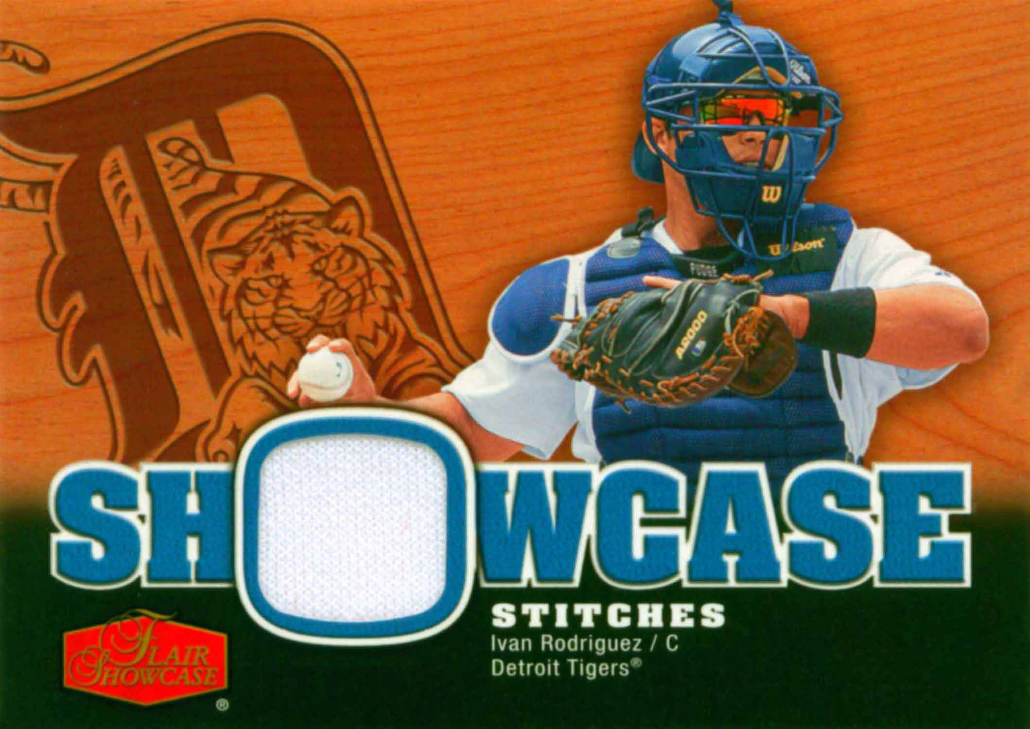 2006 Flair Showcase Stitches Jersey