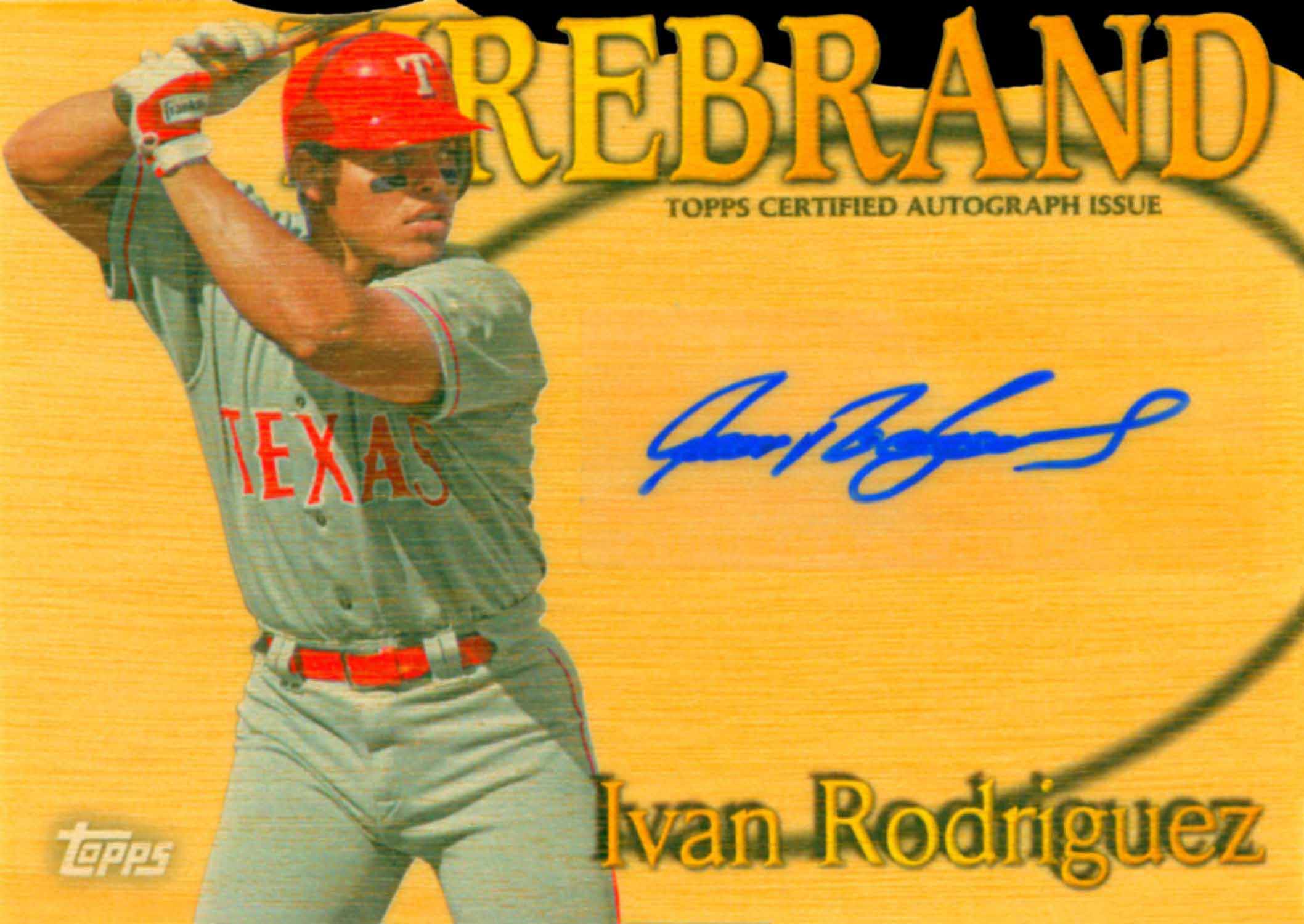 2014 Topps Archives Stadium Club Firebrand Autographs