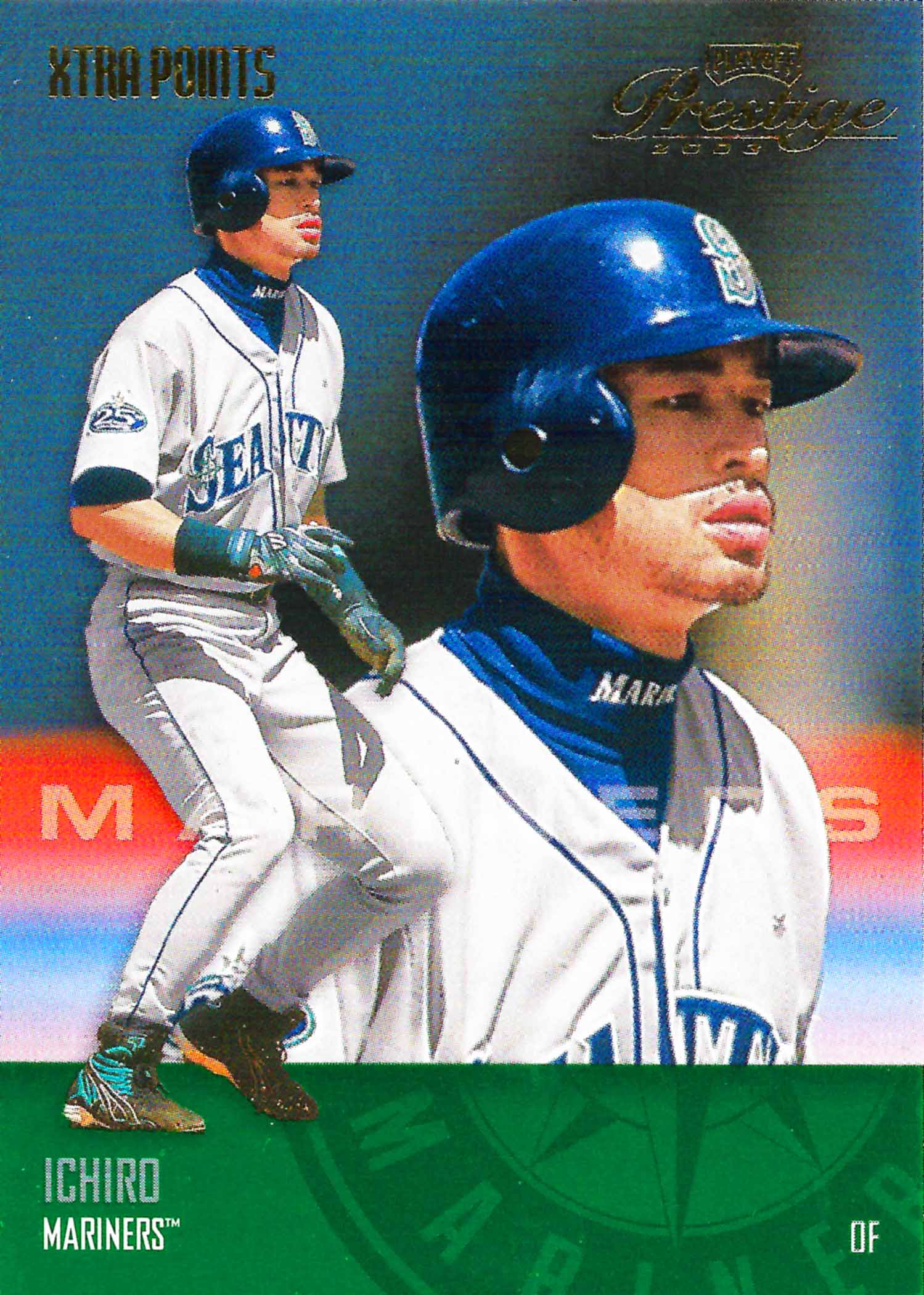 2003 Playoff Prestige Xtra Points Green