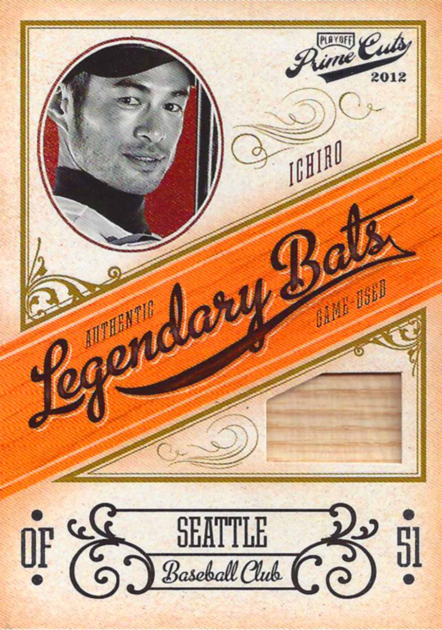 2012 Prime Cuts Legendary Bats