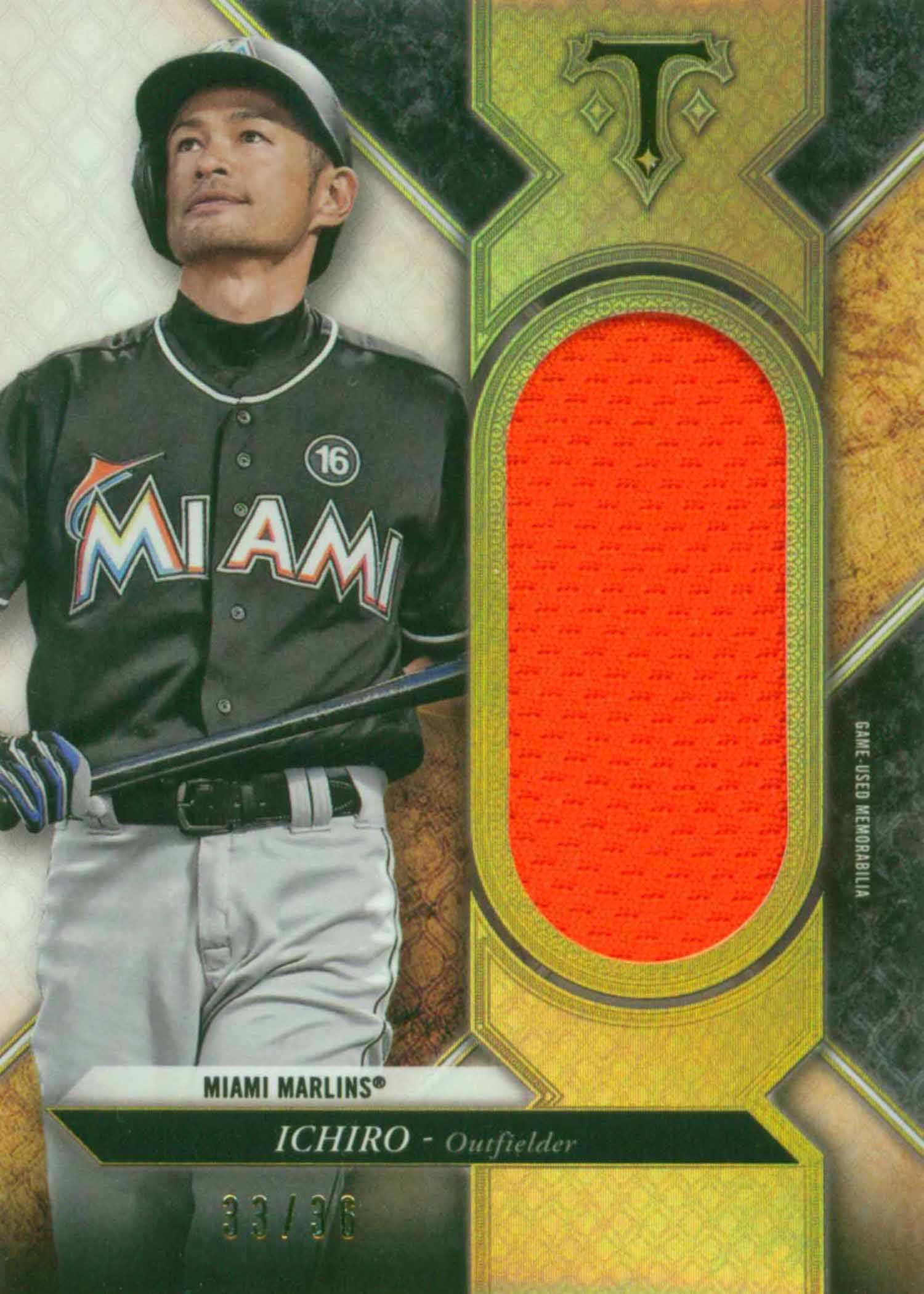 2017 Topps Triple Threads Unity Jumbo Relics