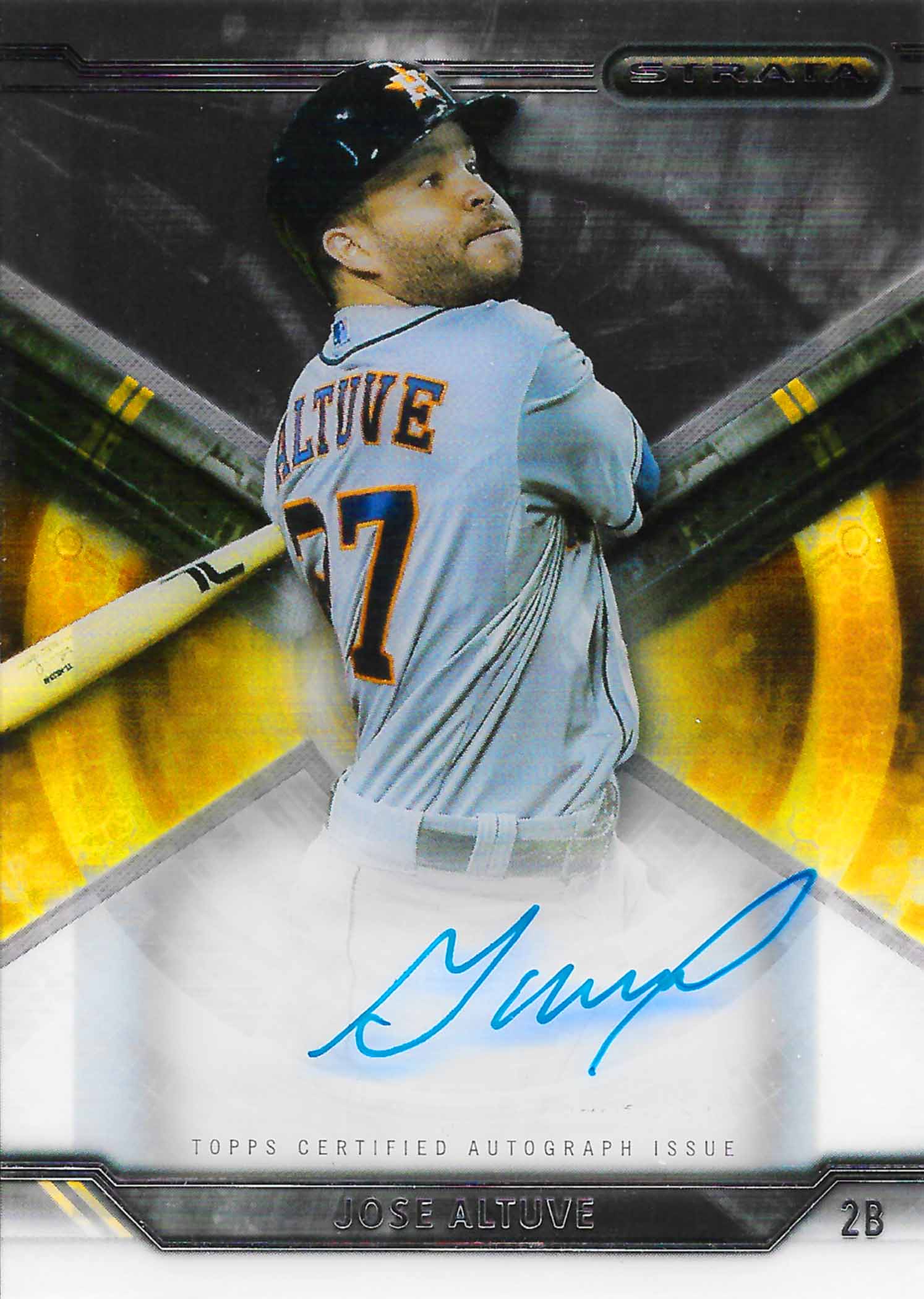 2015 Topps Strata Autographs