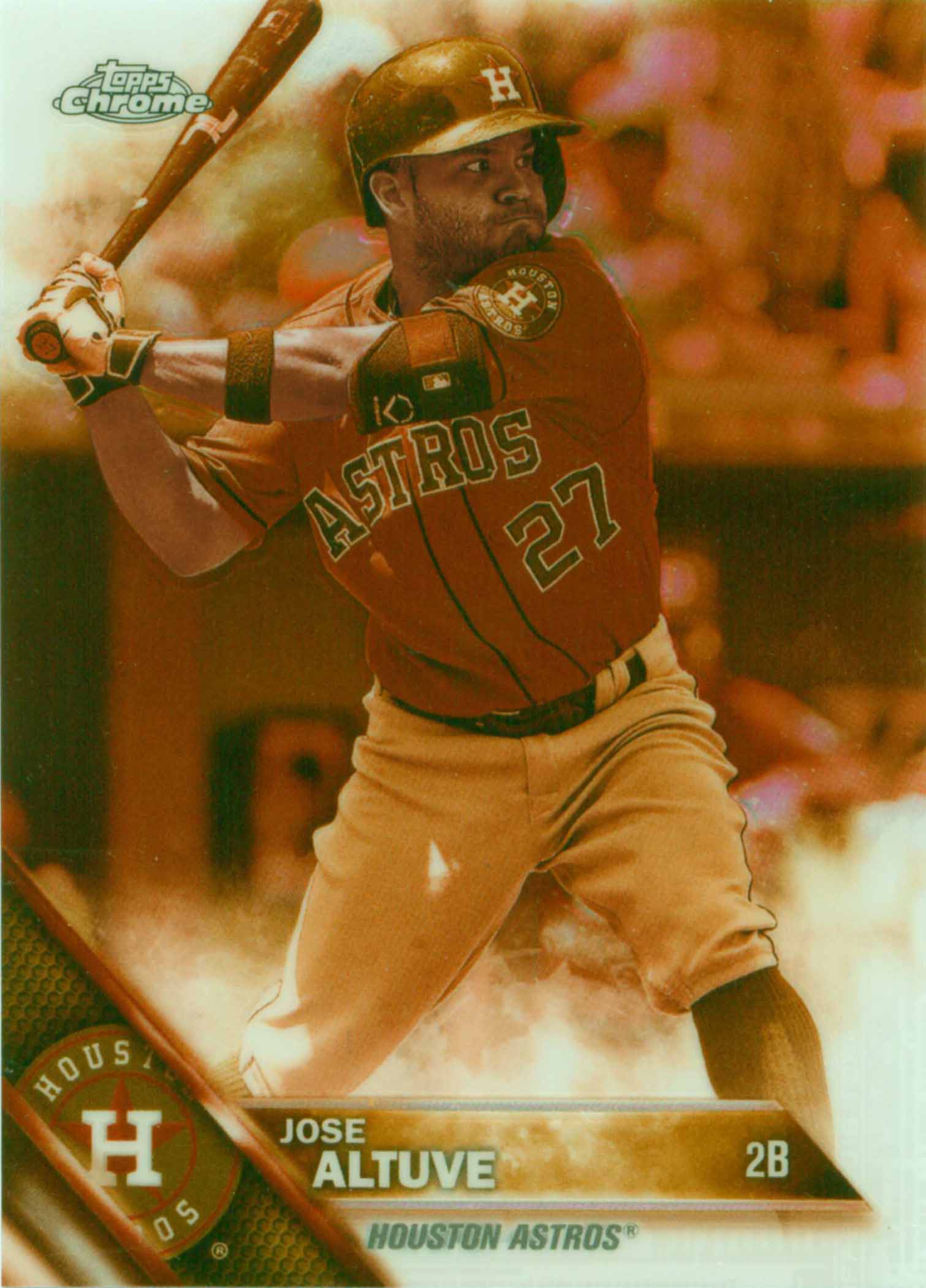 2016 Topps Chrome Sepia Refractors