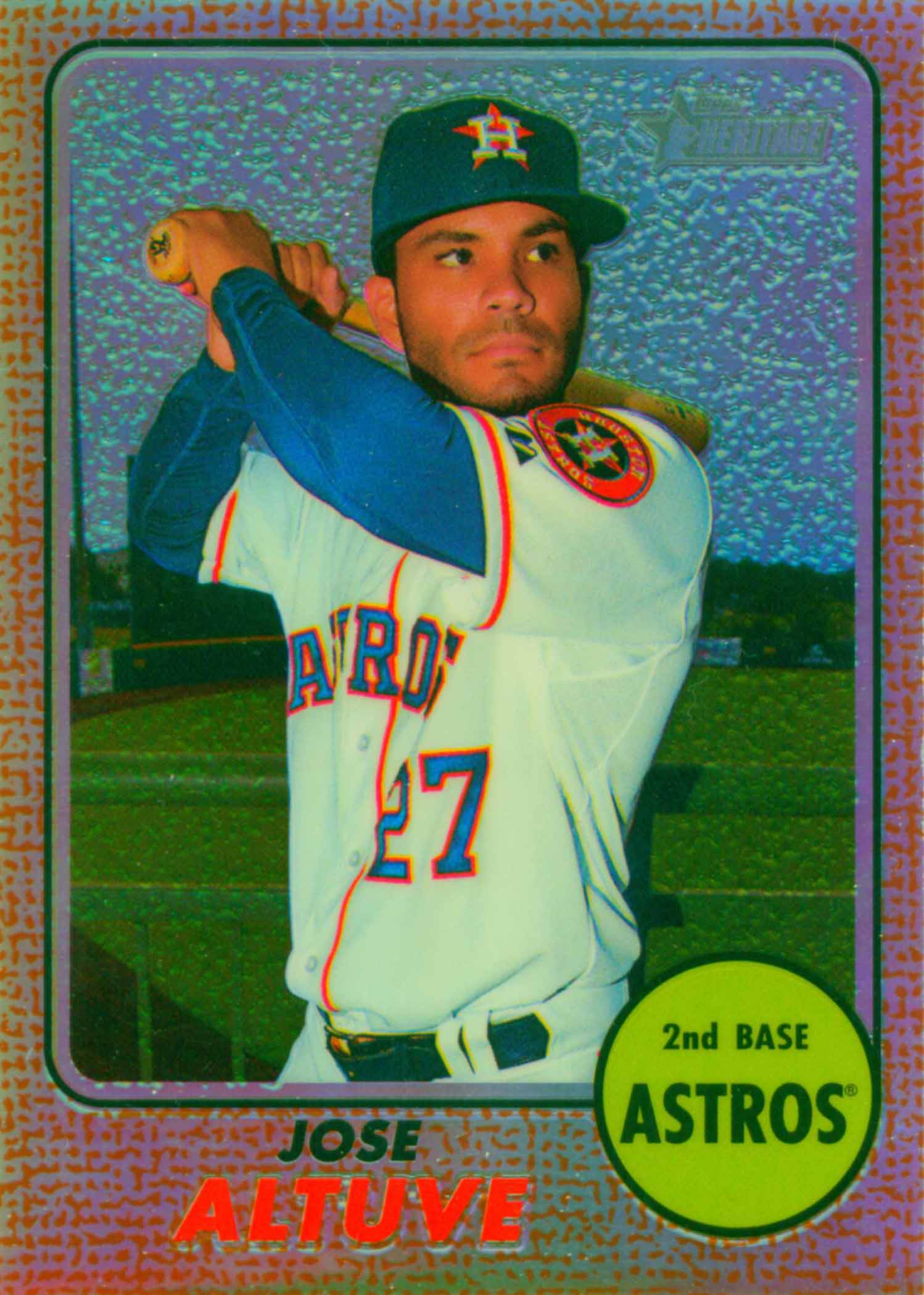 2017 Topps Heritage Chrome Refractors