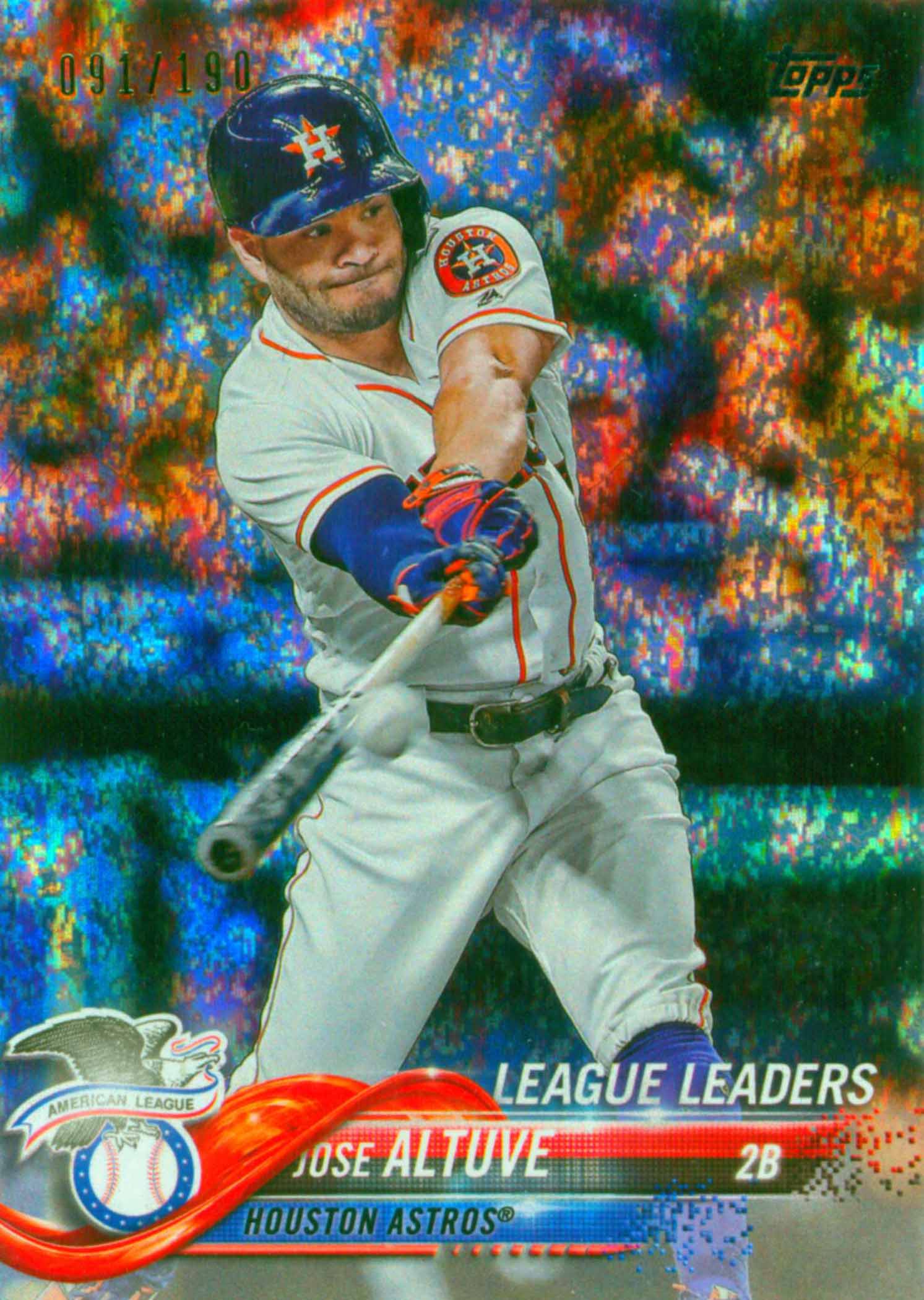 2018 Topps Factory Set Foilboard League Leaders