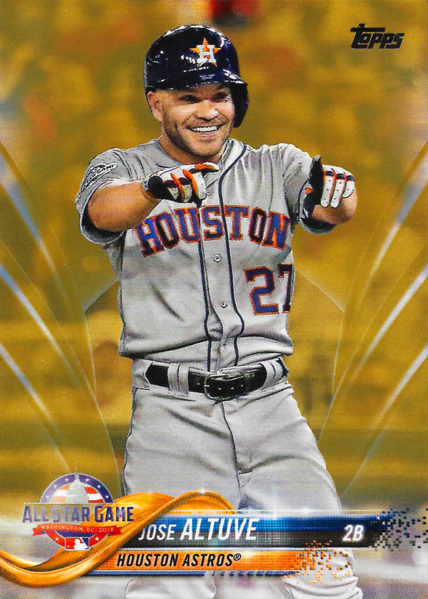 2018 Topps Update Gold All-Stars