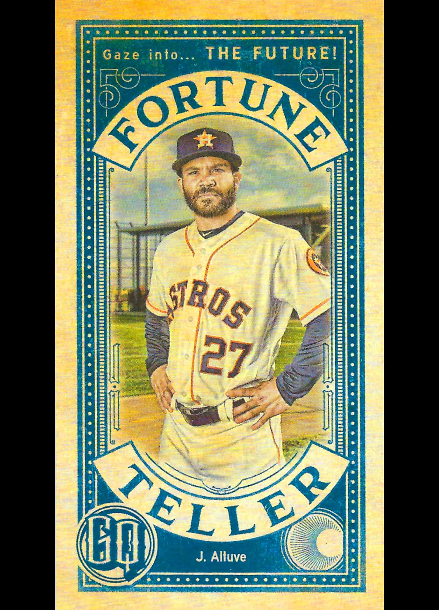 2019 Topps Gypsy Queen Fortune Teller Mini Indigo