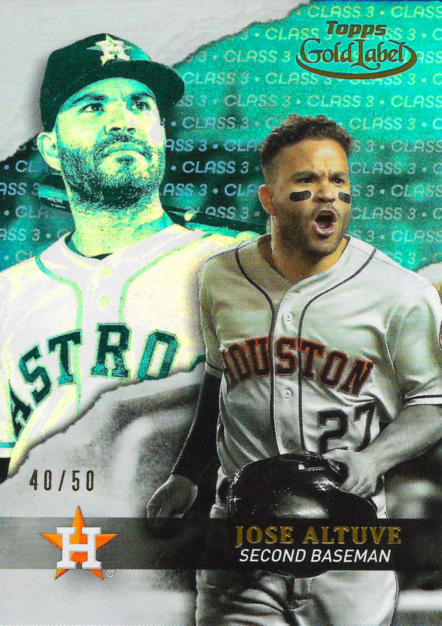 2020 Topps Gold Label Class 3 Blue