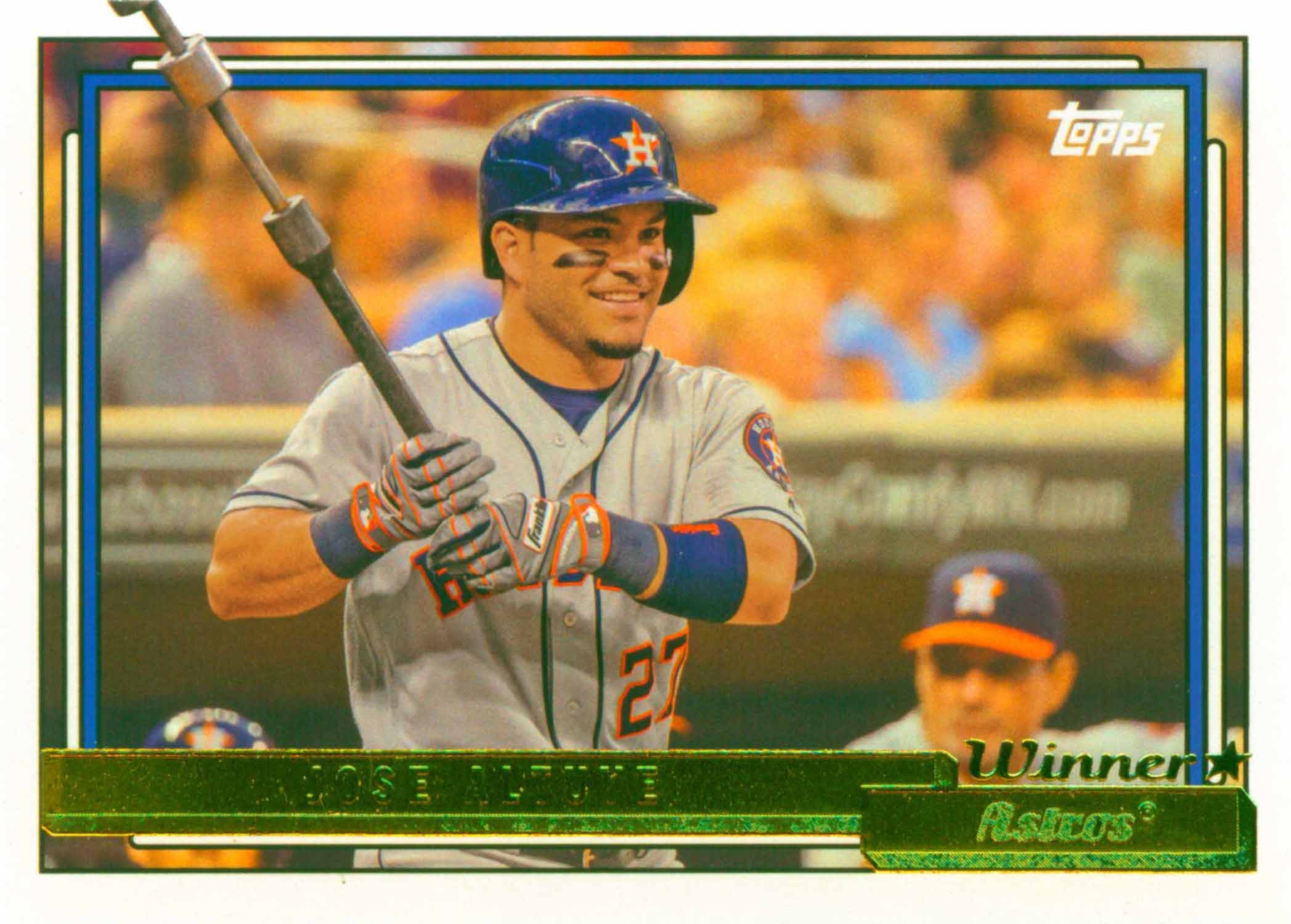 2017 Topps Archives Gold Winner