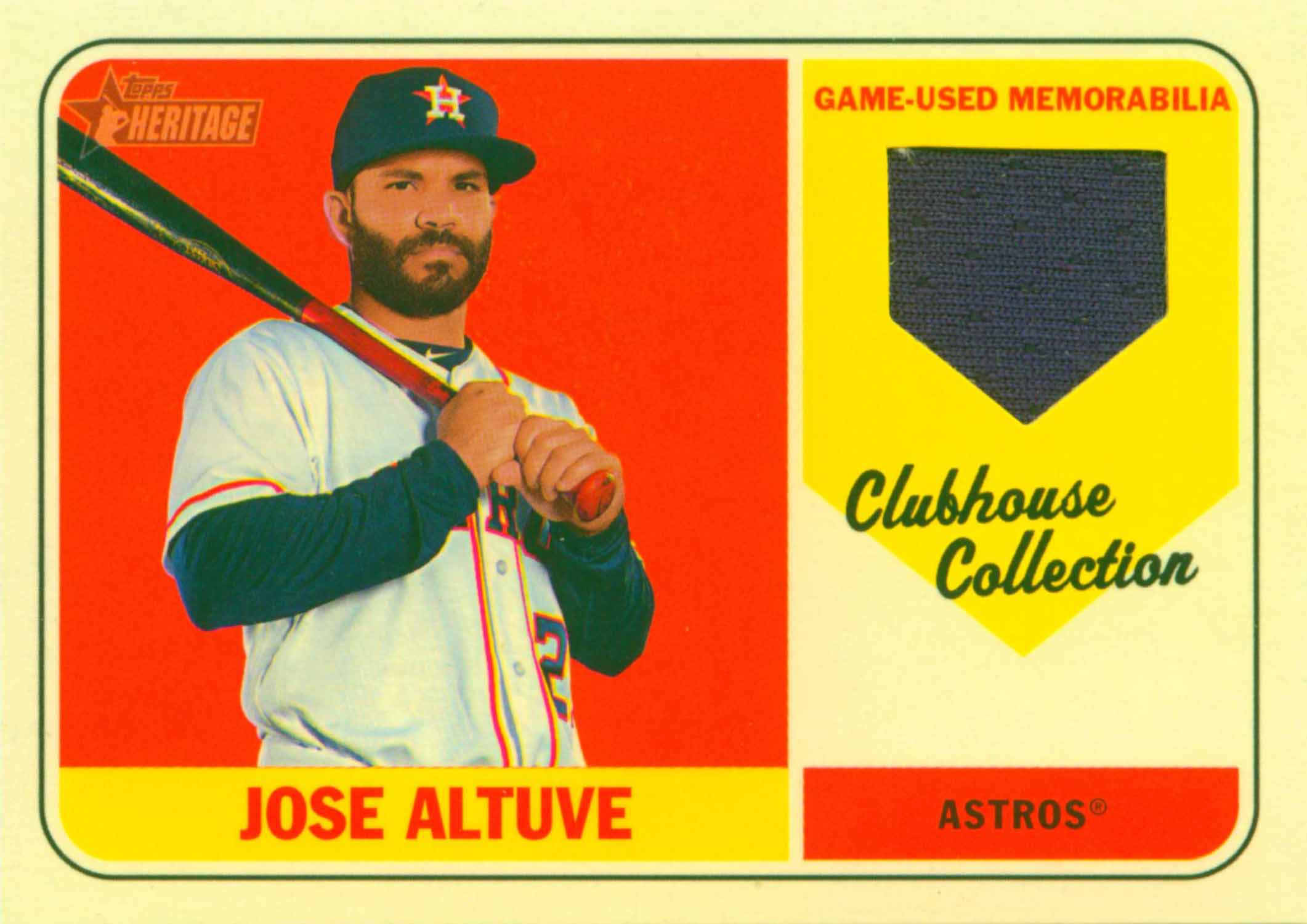 2018 Topps Heritage Clubhouse Collection Relics