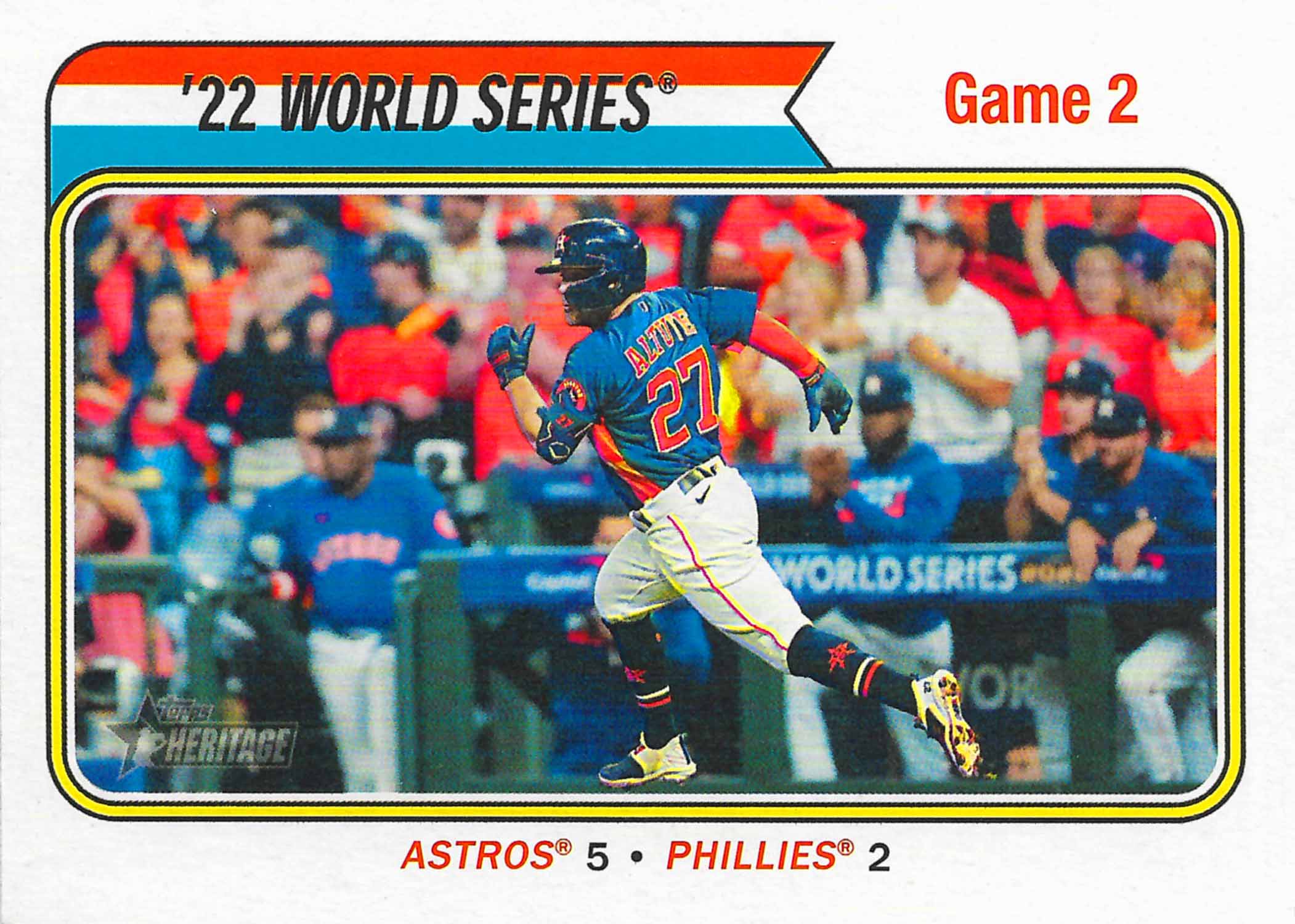 2023 Topps Heritage World Series Highlights
