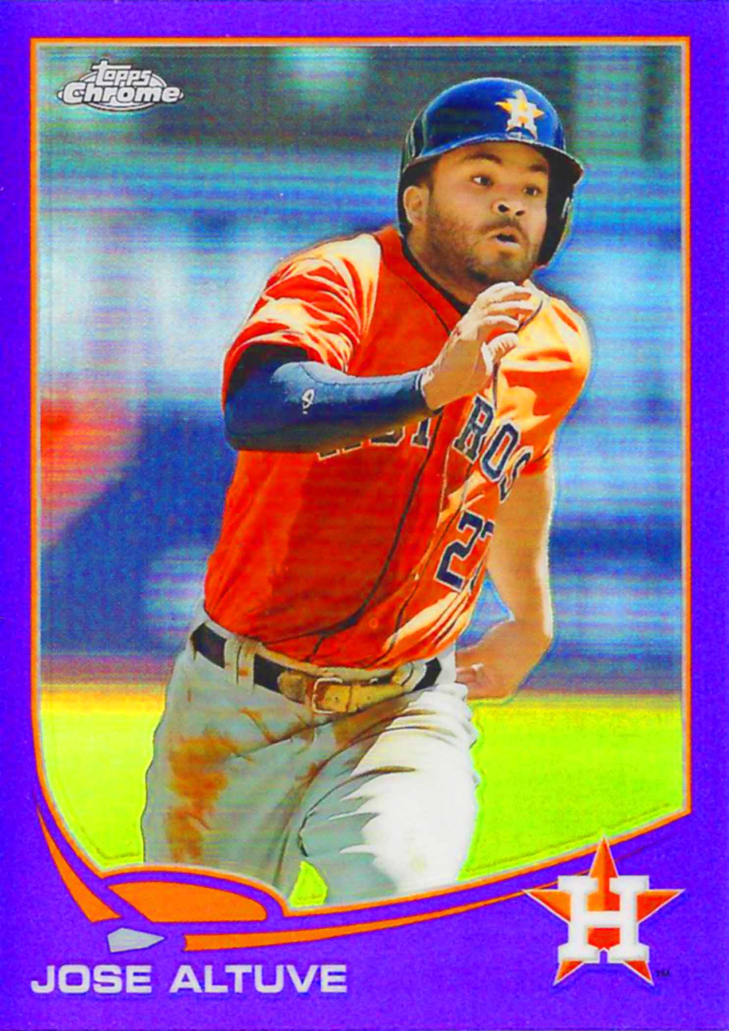 2013 Topps Chrome Purple Refractors