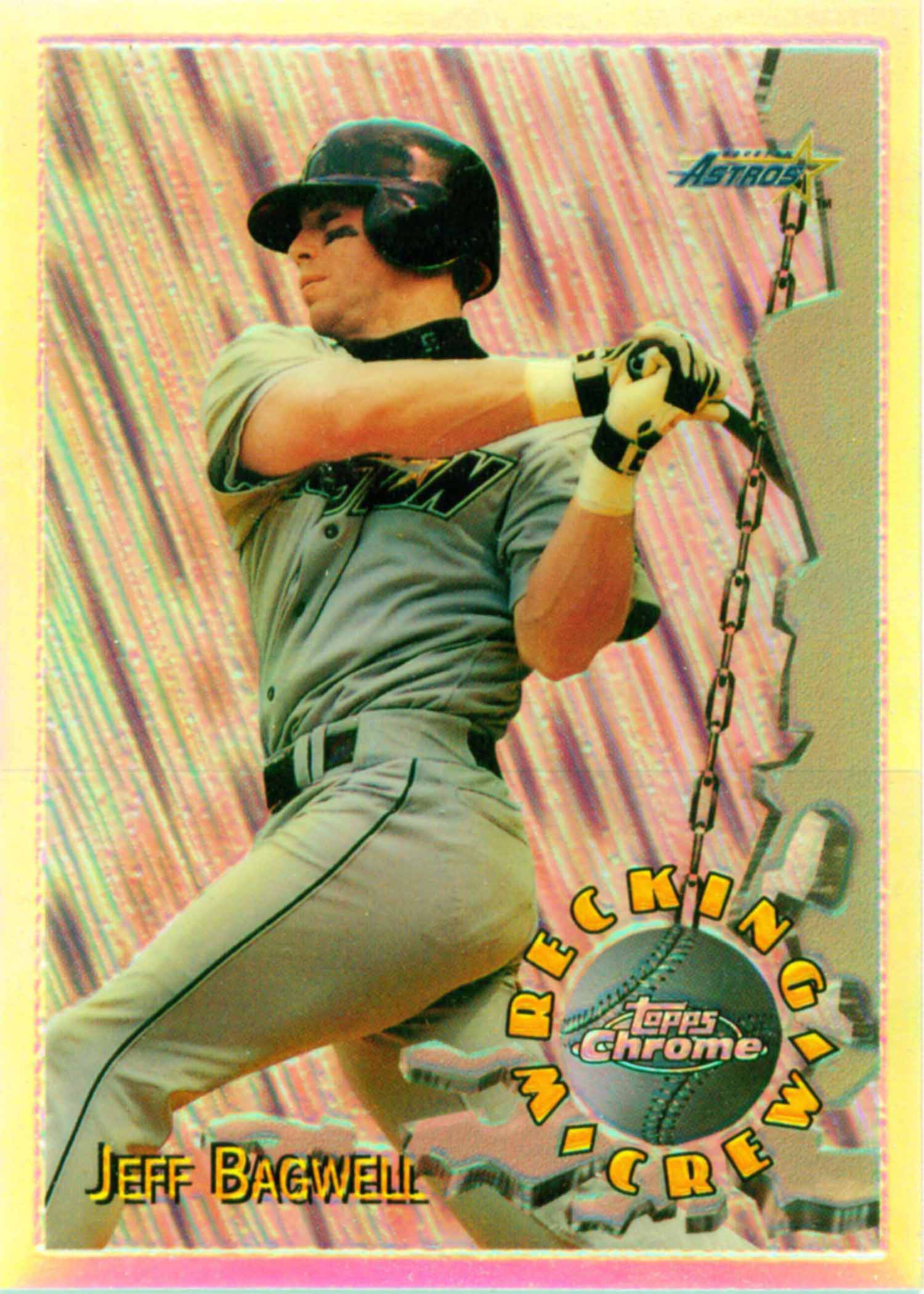 1996 Topps Chrome Wrecking Crew Refractors